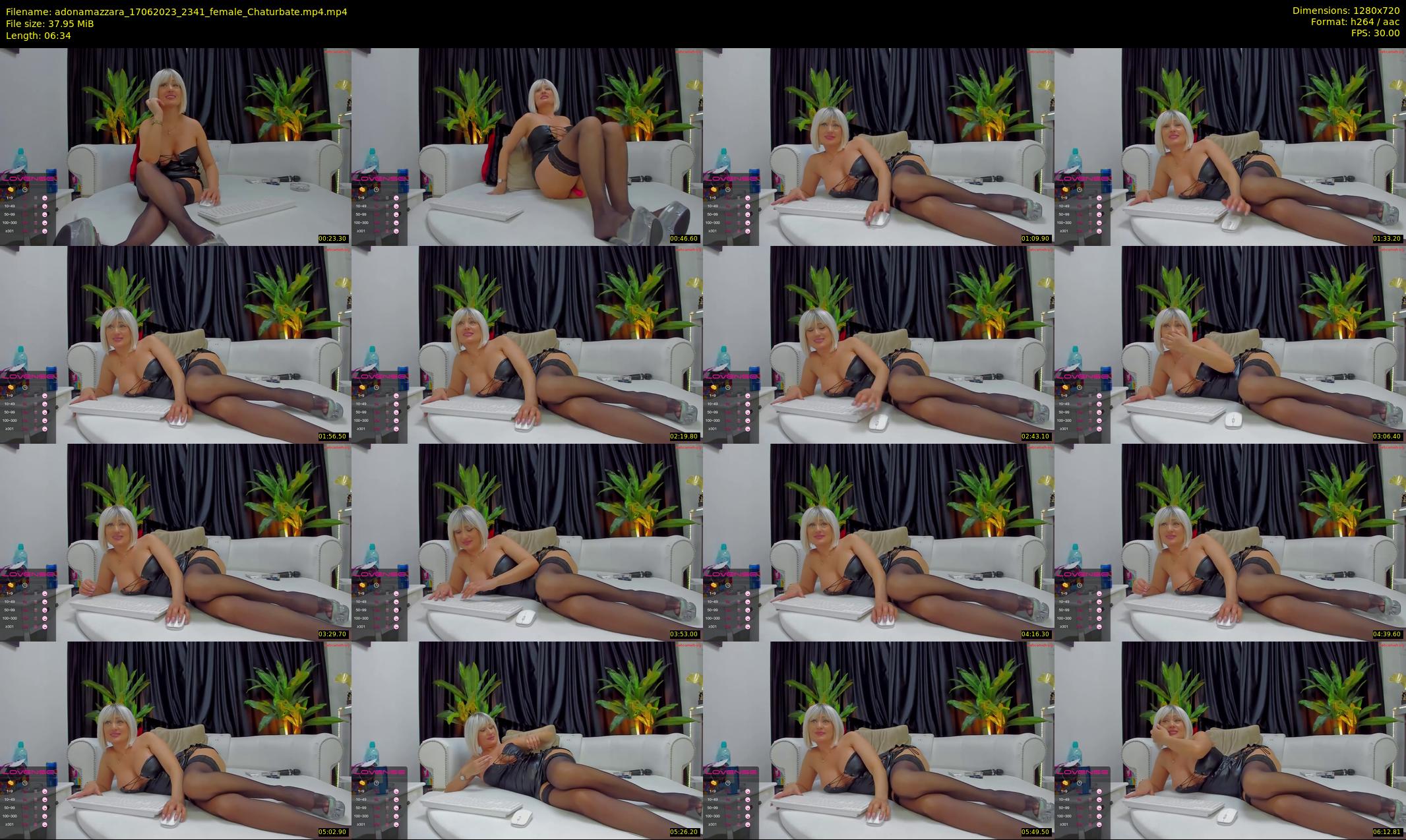 adonamazzara — 7 minute Chaturbate female cam show recording, 720p, Jun 17, 2023