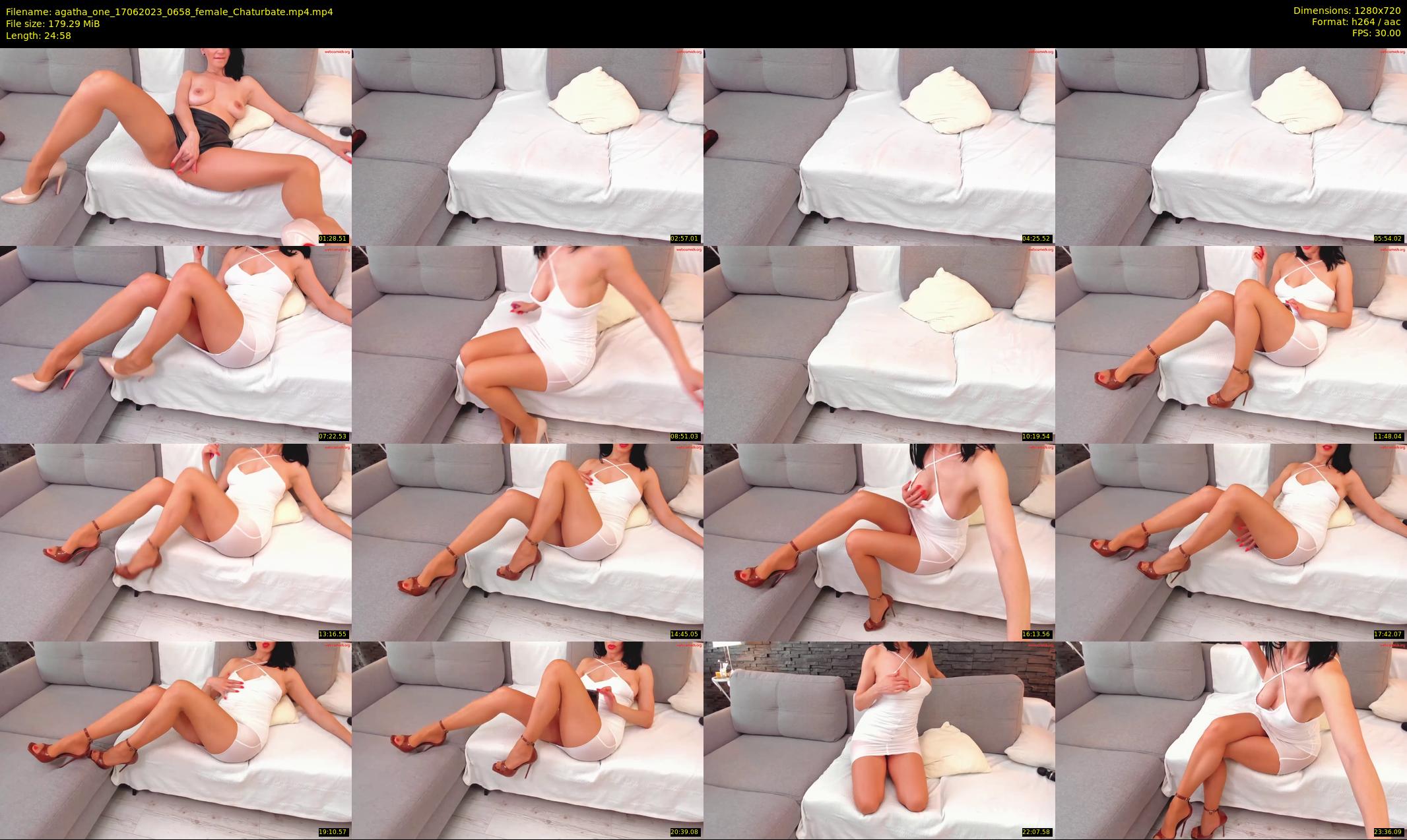 agatha_one — 25 minute Chaturbate female cam show recording, 720p, Jun 17, 2023