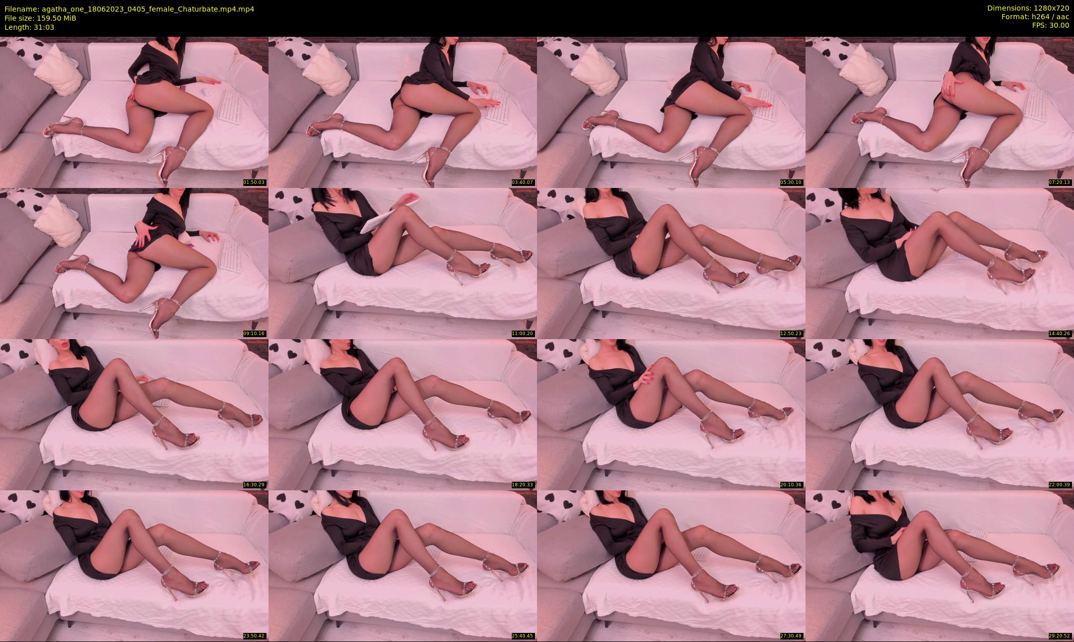 agatha_one — 32 minute Chaturbate female cam show recording, 720p, Jun 18, 2023