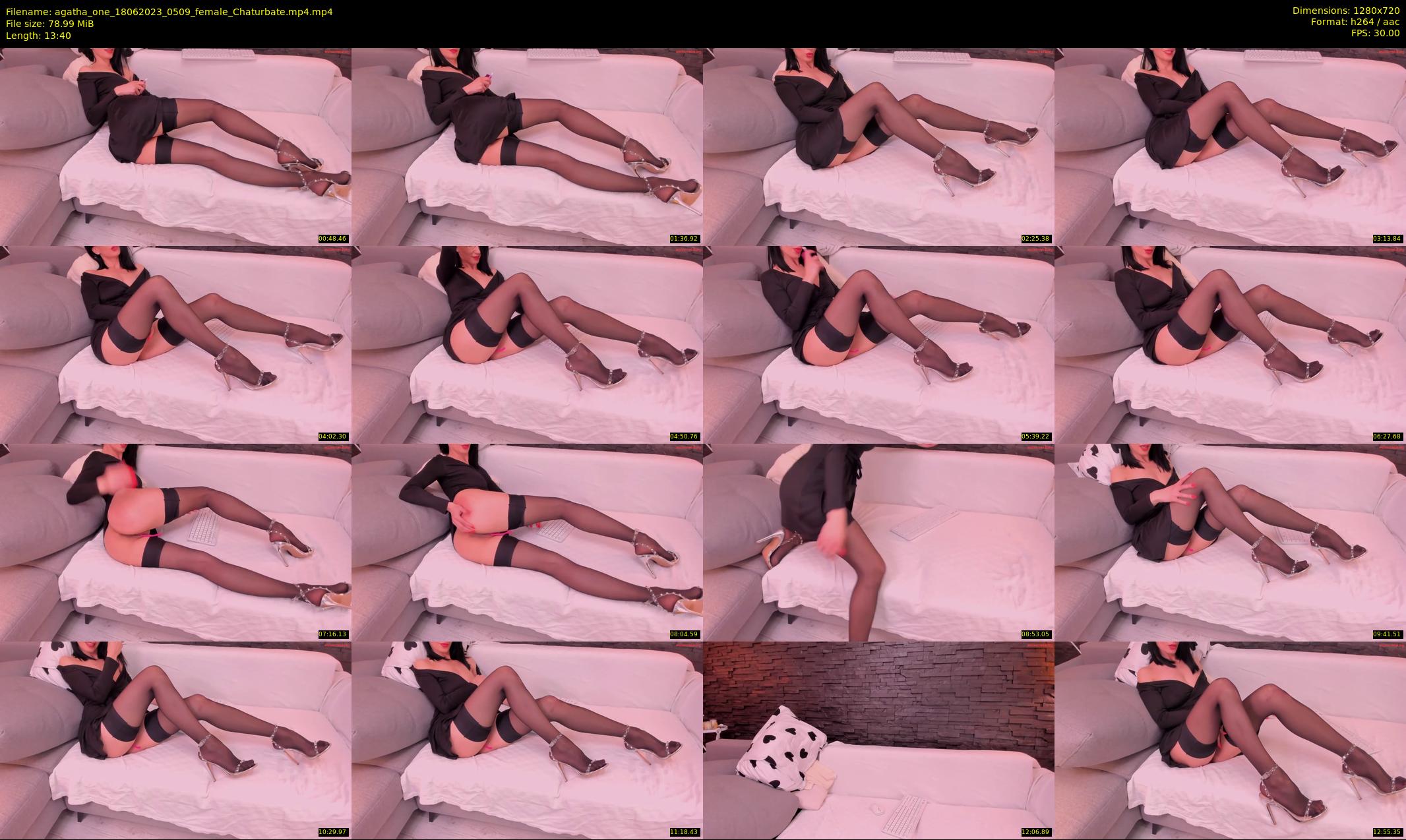 agatha_one — 14 minute Chaturbate female cam show recording, 720p, Jun 18, 2023