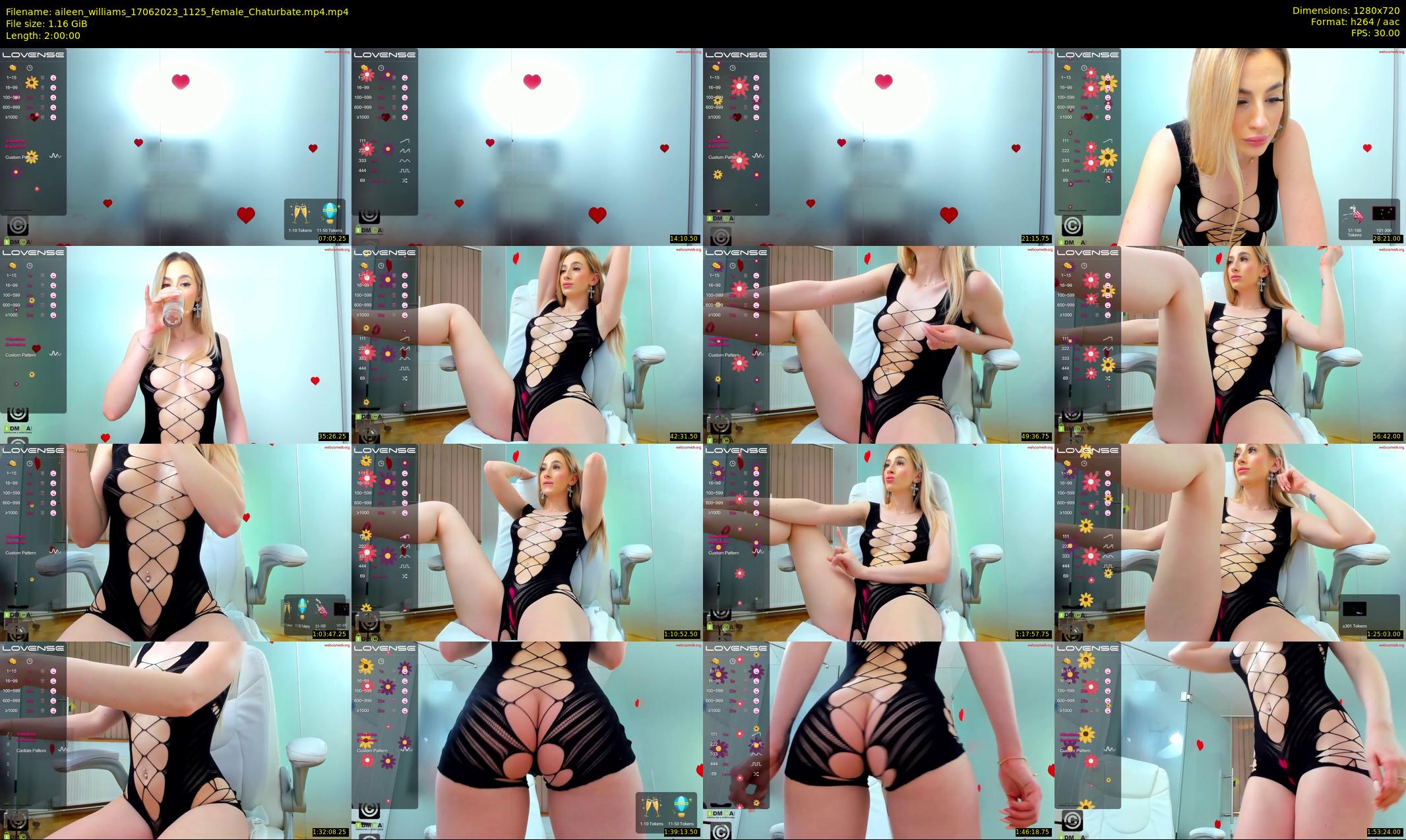 aileen_williams — 120 minute Chaturbate female cam show recording, 720p, Jun 17, 2023