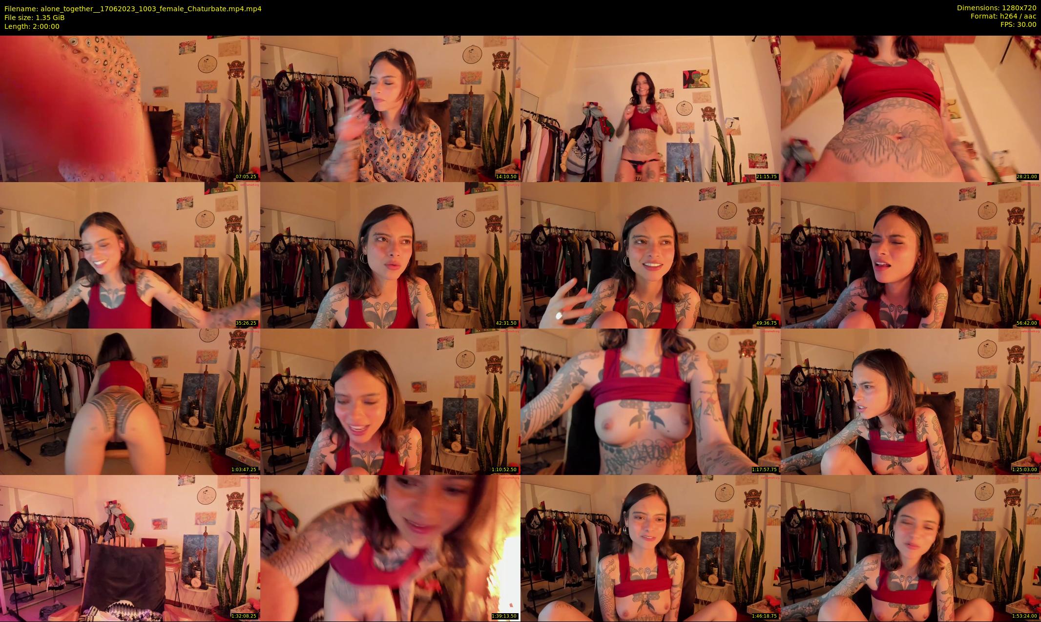 alone_together_ — 120 minute Chaturbate female cam show recording, 720p, Jun 17, 2023