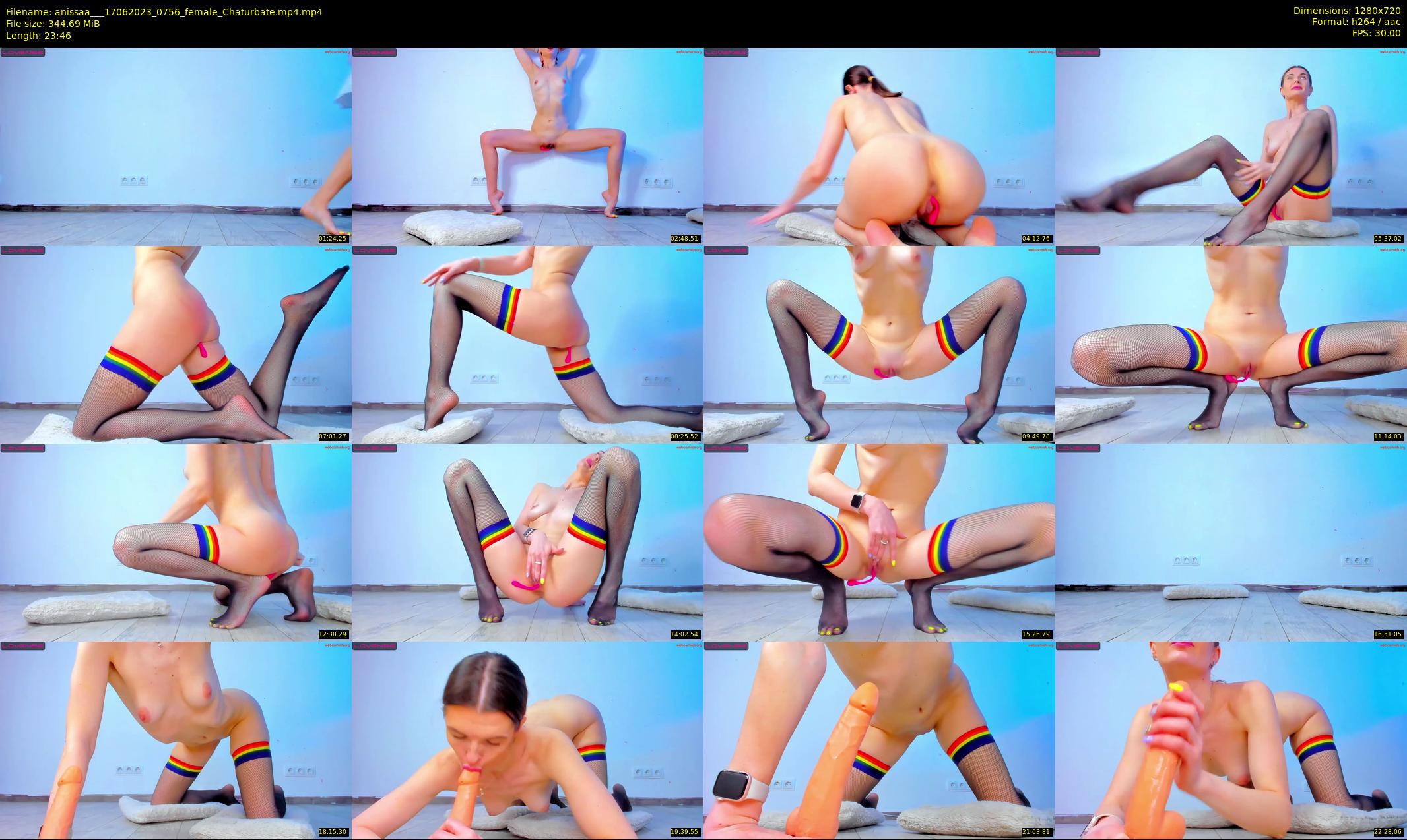 anissaa__ — 24 minute Chaturbate female cam show recording, 720p, Jun 17, 2023