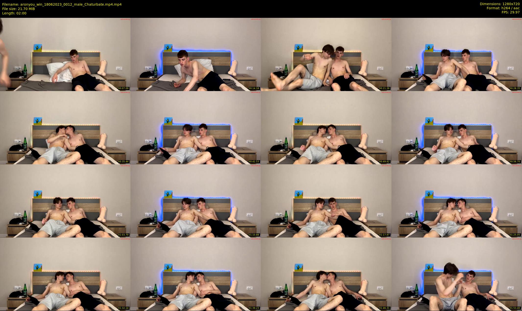 aronyou_win — 2 minute Chaturbate male cam show recording, 720p, Jun 18, 2023