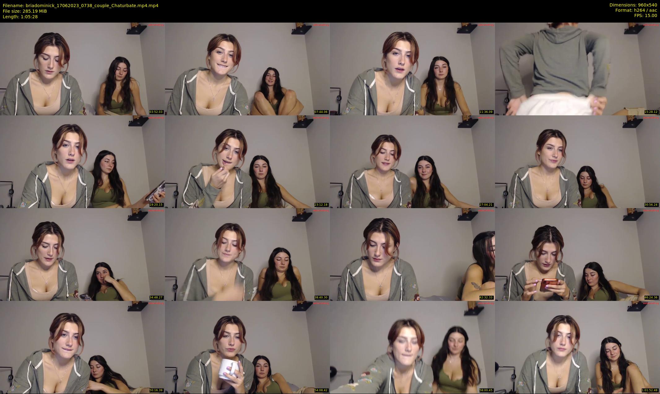 briadominick — 66 minute Chaturbate couple cam show recording, 480p, Jun 17, 2023