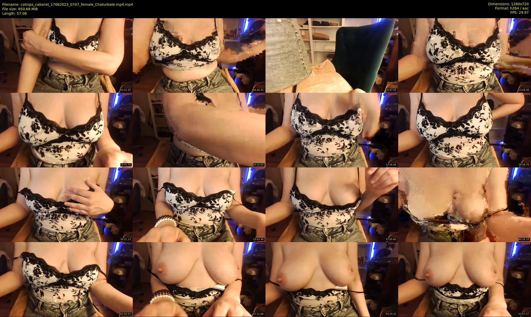 catnips_cabaret — 58 minute Chaturbate female cam show recording, 720p, Jun 17, 2023