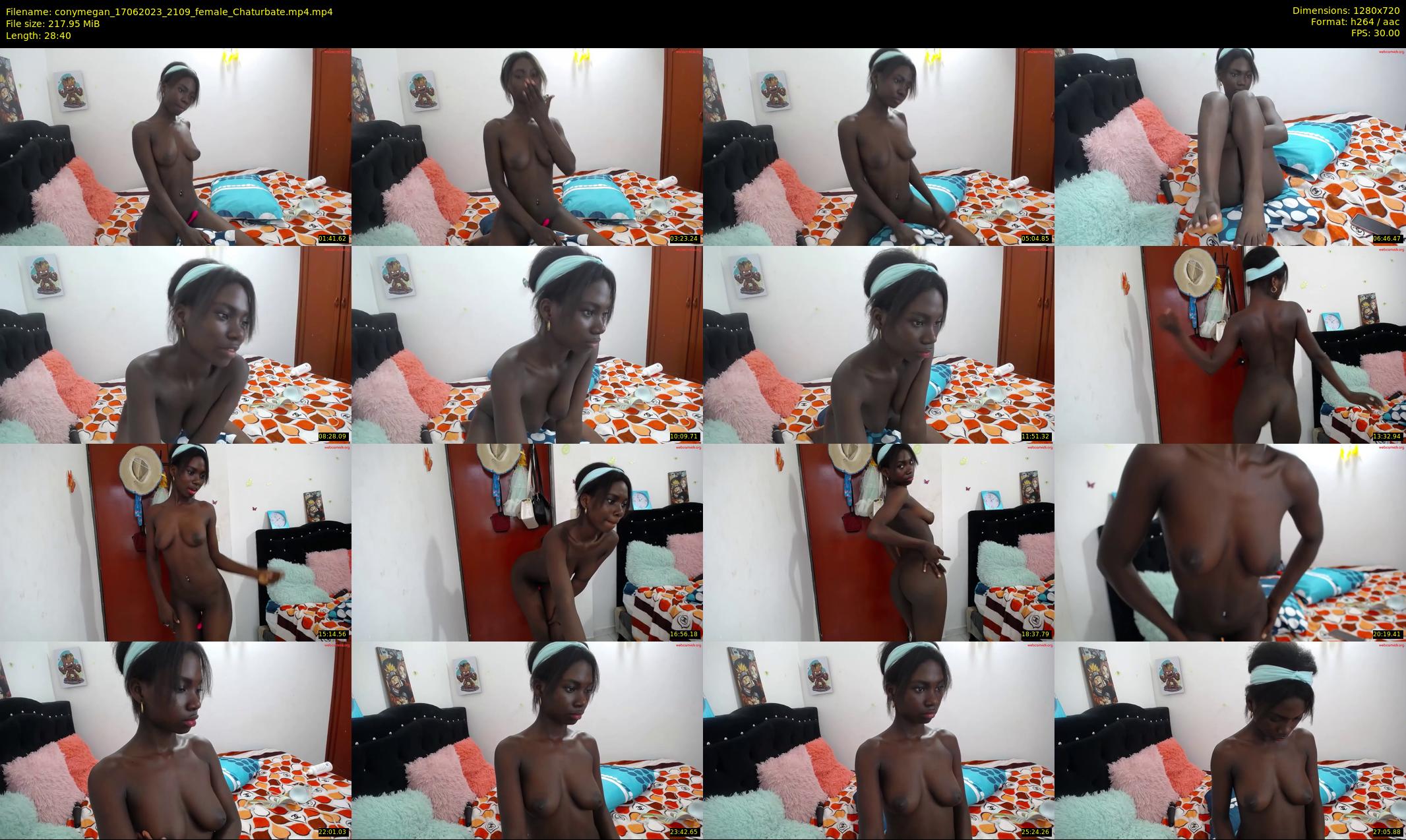 conymegan — 29 minute Chaturbate female cam show recording, 720p, Jun 17, 2023