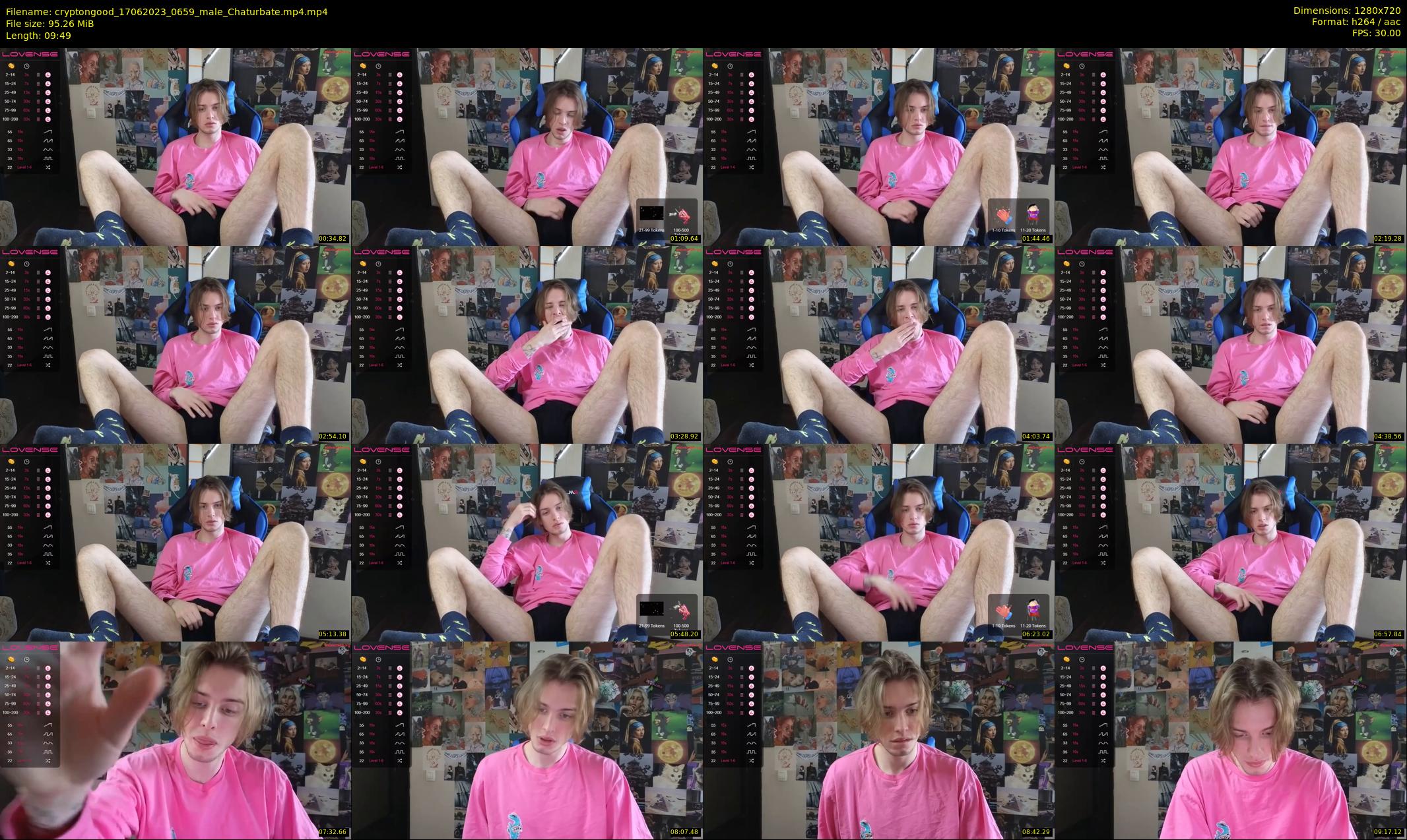 cryptongood — 10 minute Chaturbate male cam show recording, 720p, Jun 17, 2023
