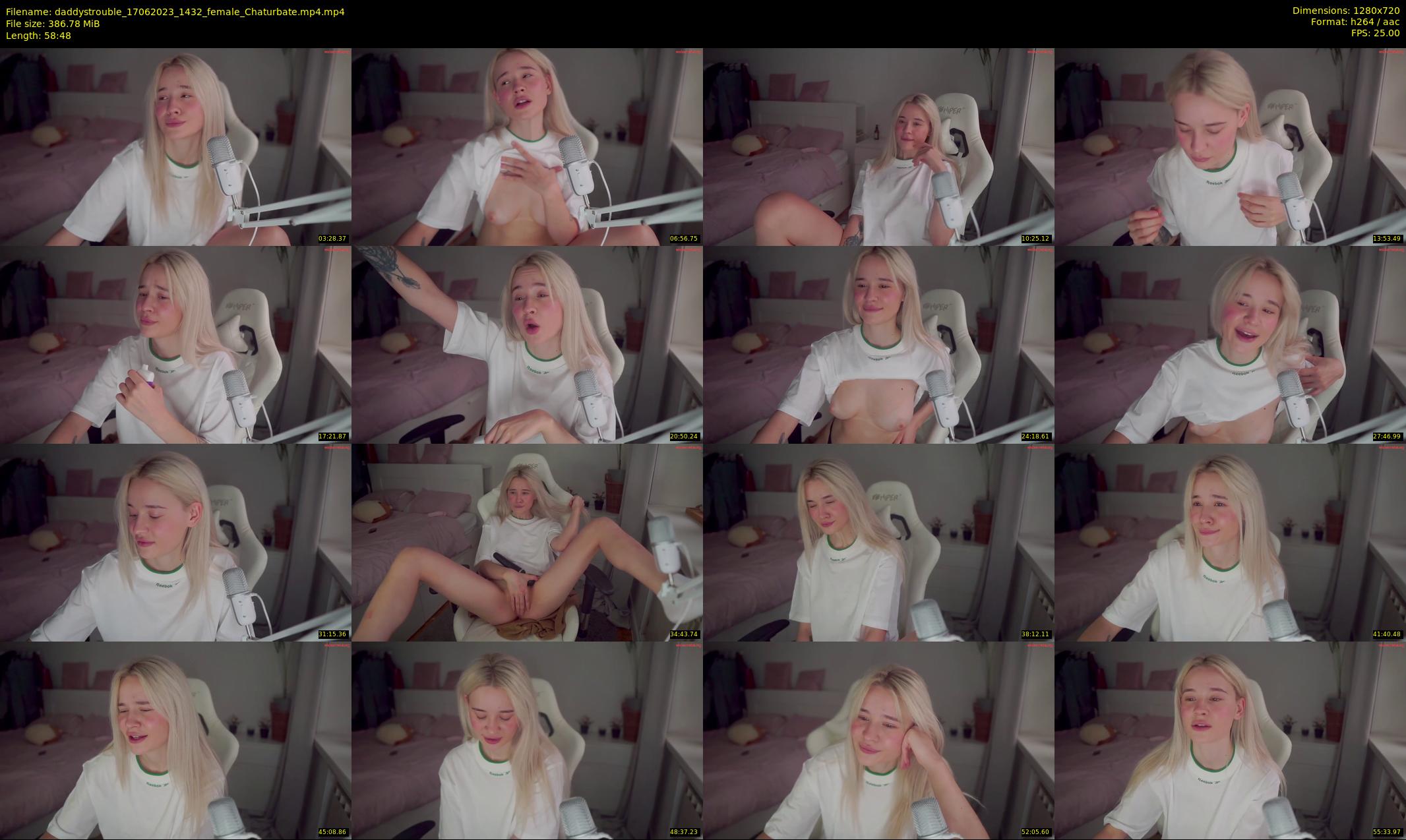daddystrouble — 59 minute Chaturbate female cam show recording, 720p, Jun 17, 2023