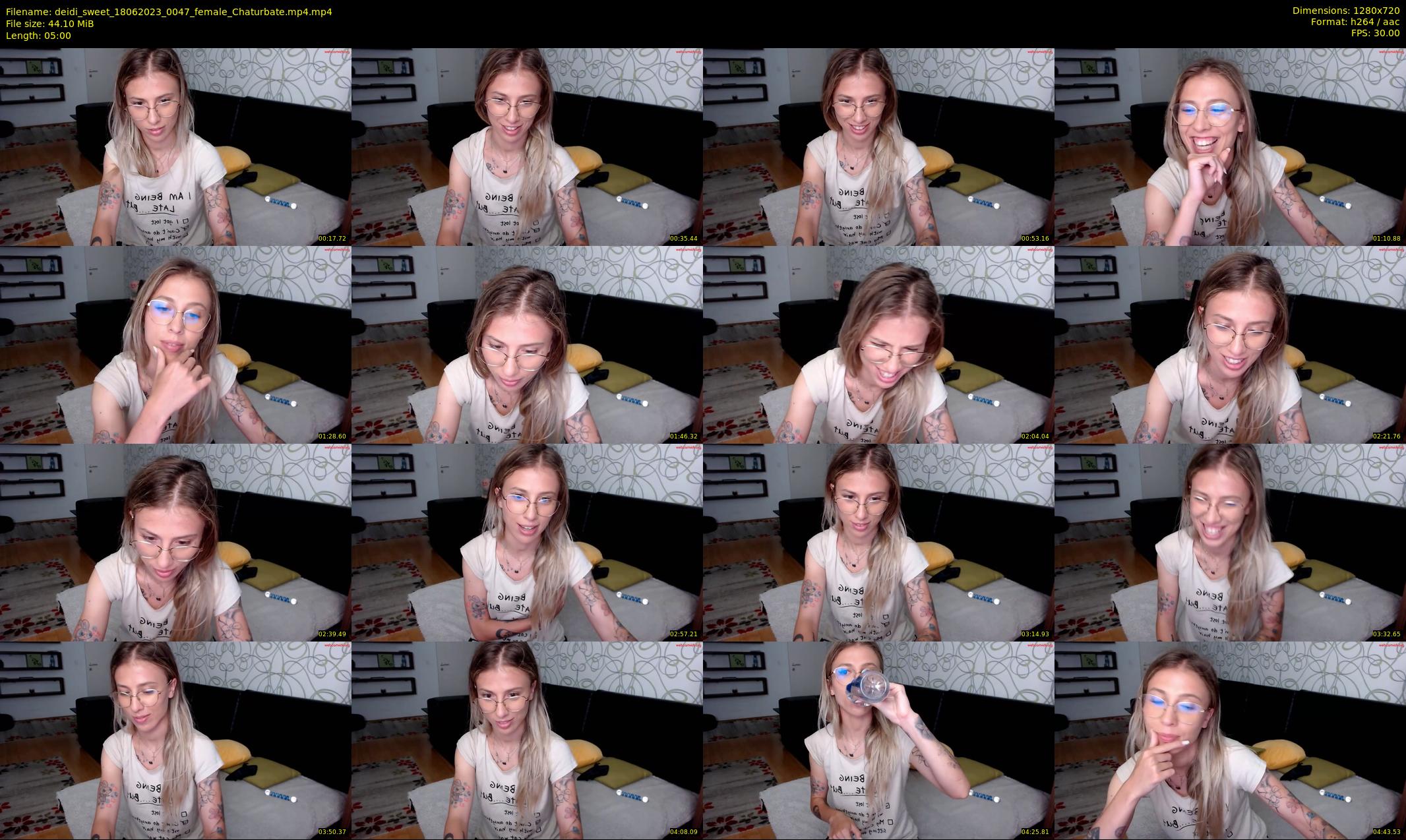 deidi_sweet — 5 minute Chaturbate female cam show recording, 720p, Jun 18, 2023