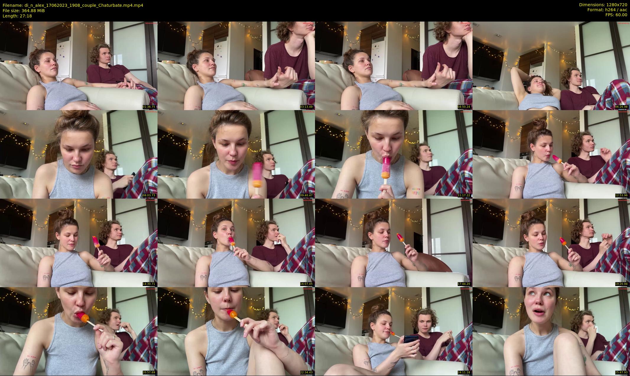 di_n_alex — 28 minute Chaturbate couple cam show recording, 720p, Jun 17, 2023
