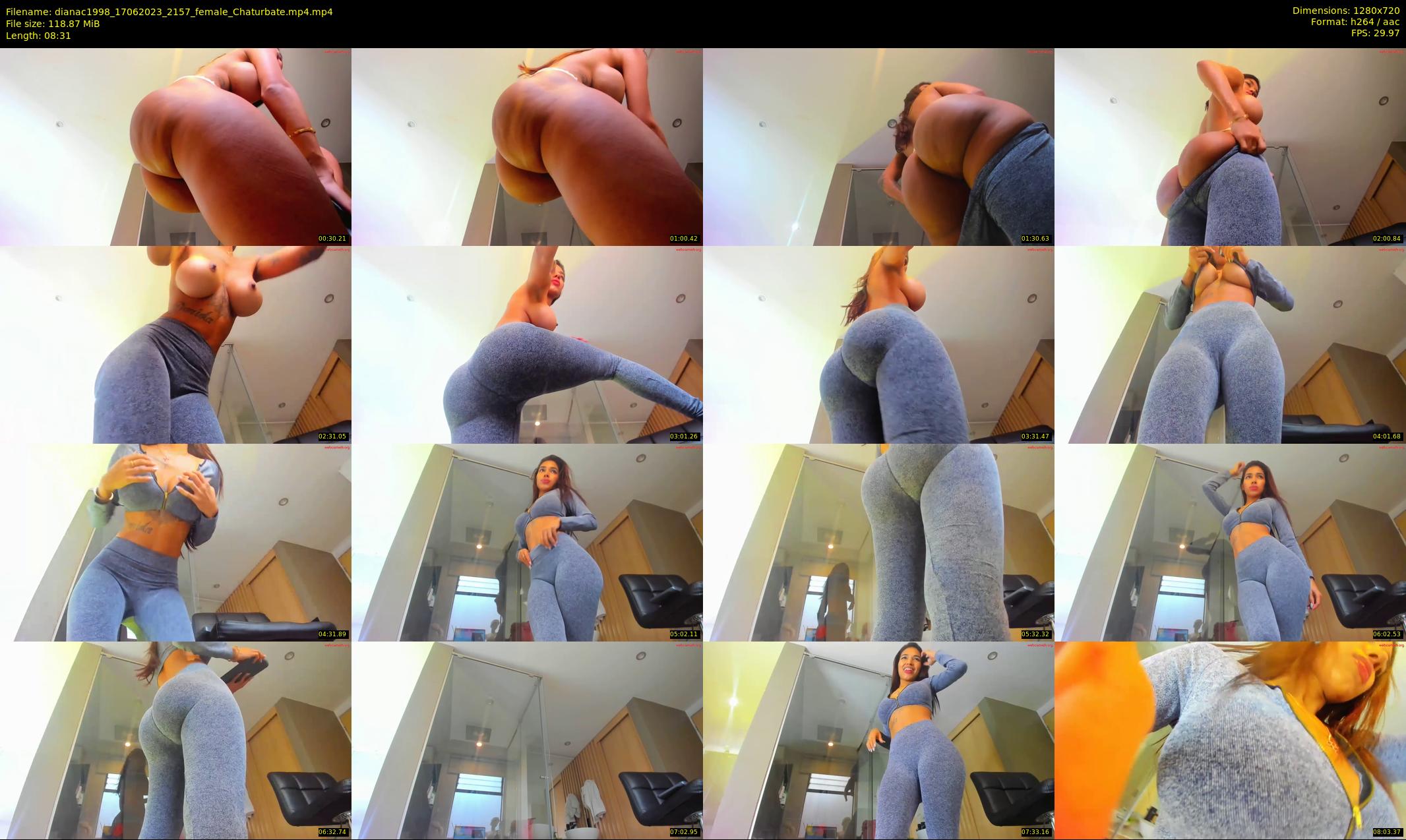 dianac1998 — 9 minute Chaturbate female cam show recording, 720p, Jun 17, 2023
