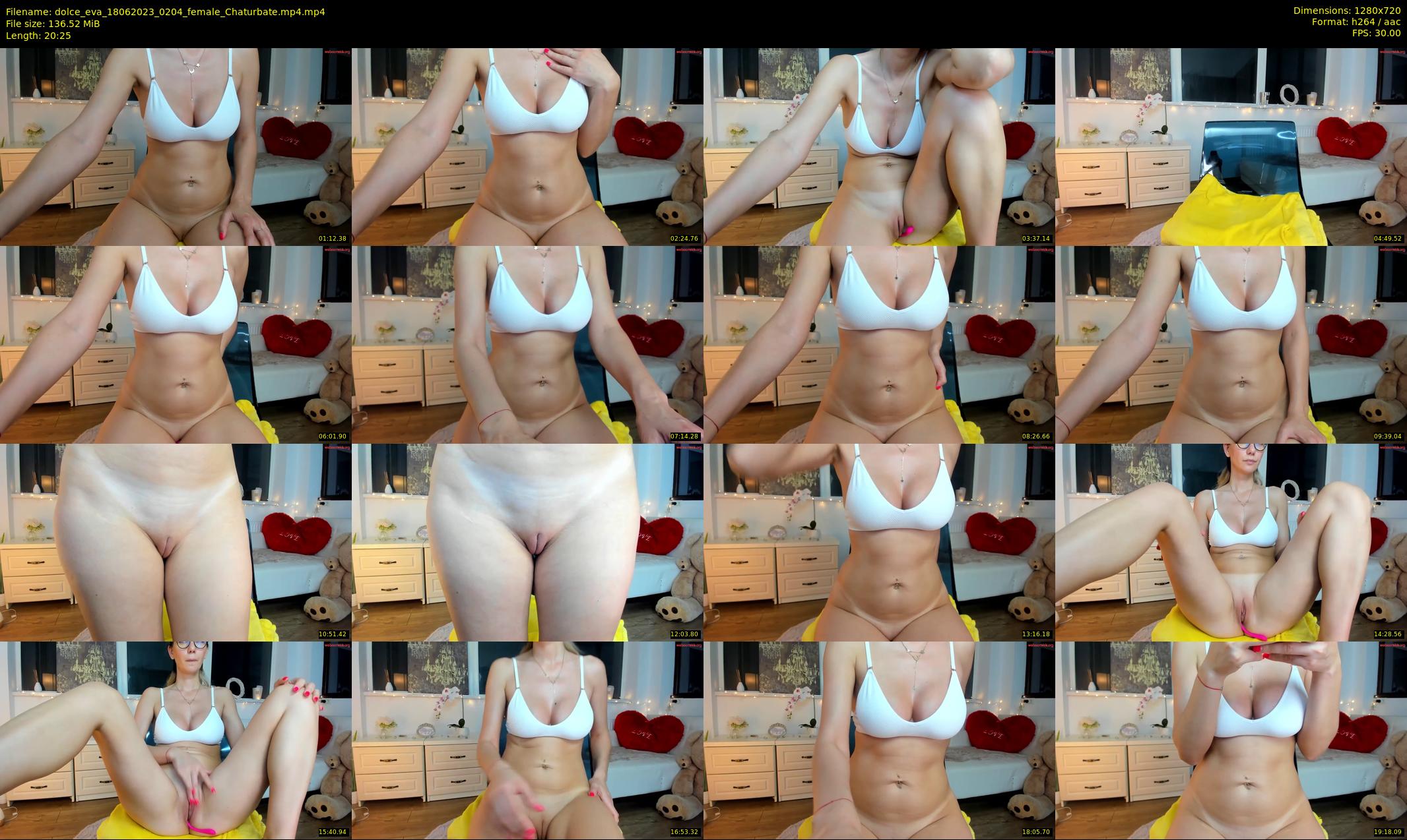 dolce_eva — 21 minute Chaturbate female cam show recording, 720p, Jun 18, 2023