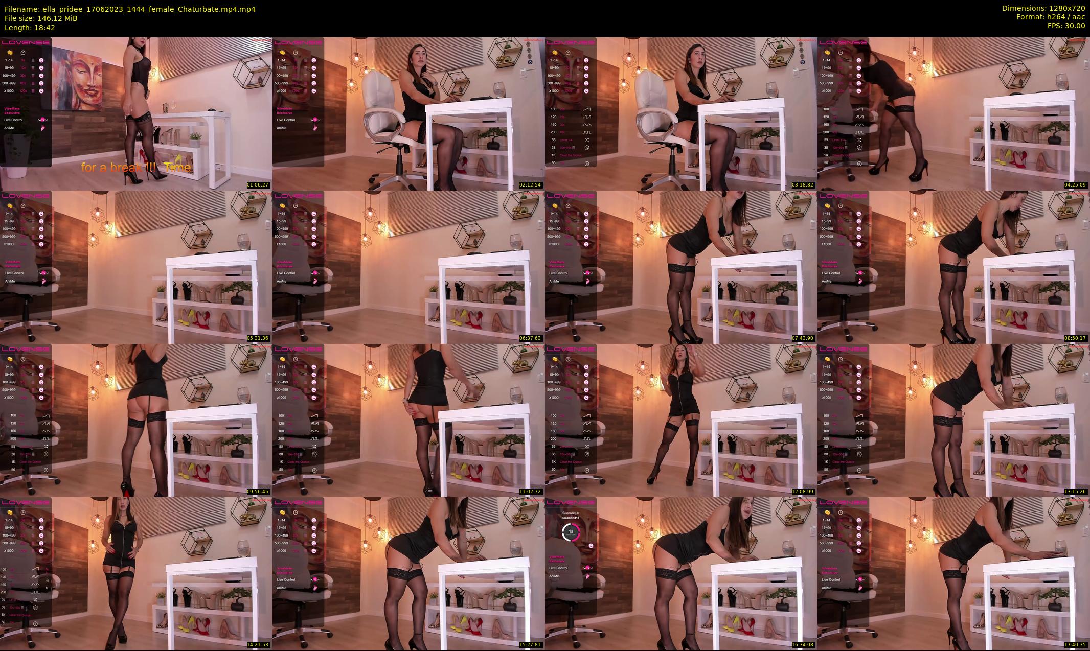 ella_pridee — 19 minute Chaturbate female cam show recording, 720p, Jun 17, 2023