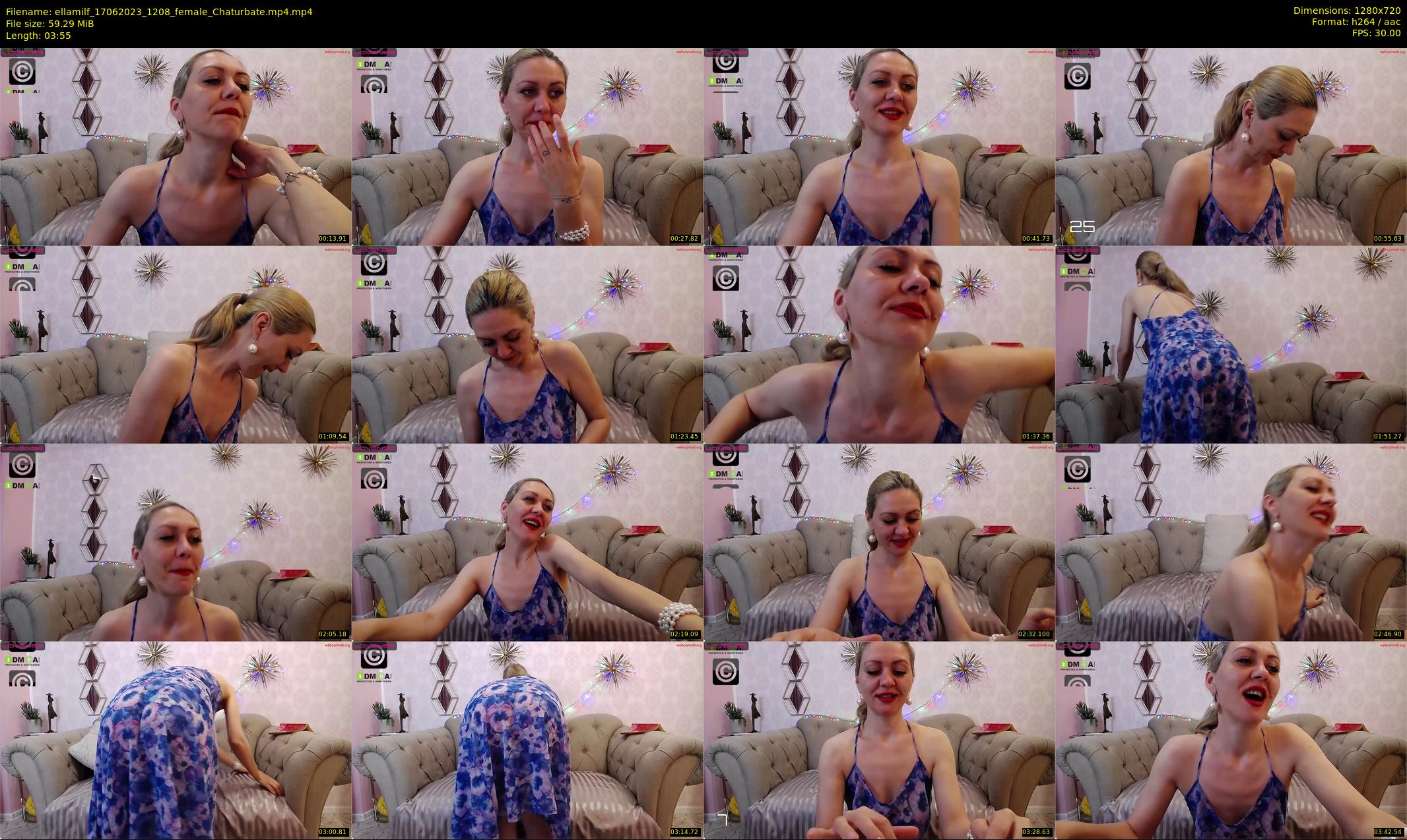 ellamilf — 4 minute Chaturbate female cam show recording, 720p, Jun 17, 2023
