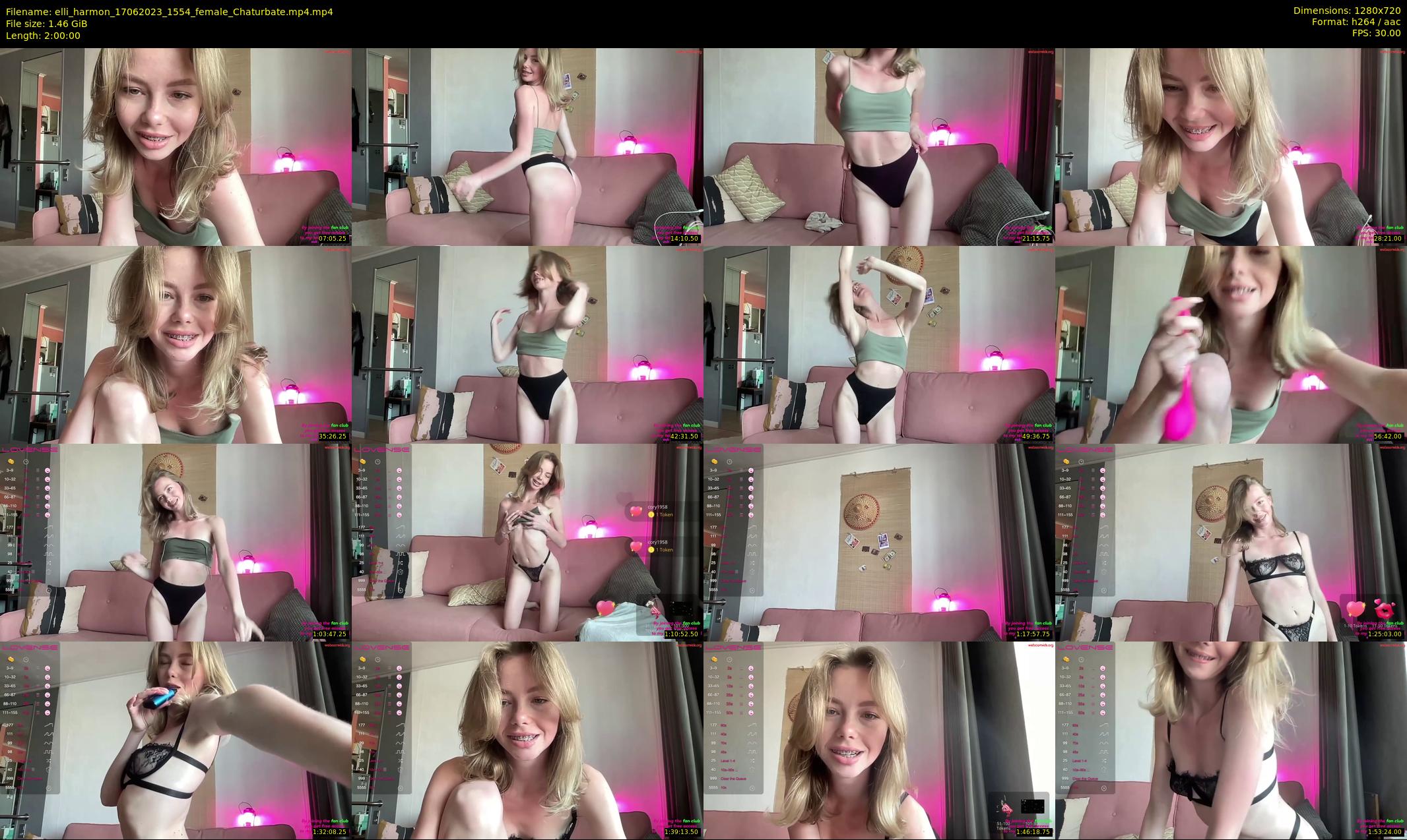 elli_harmon — 120 minute Chaturbate female cam show recording, 720p, Jun 17, 2023