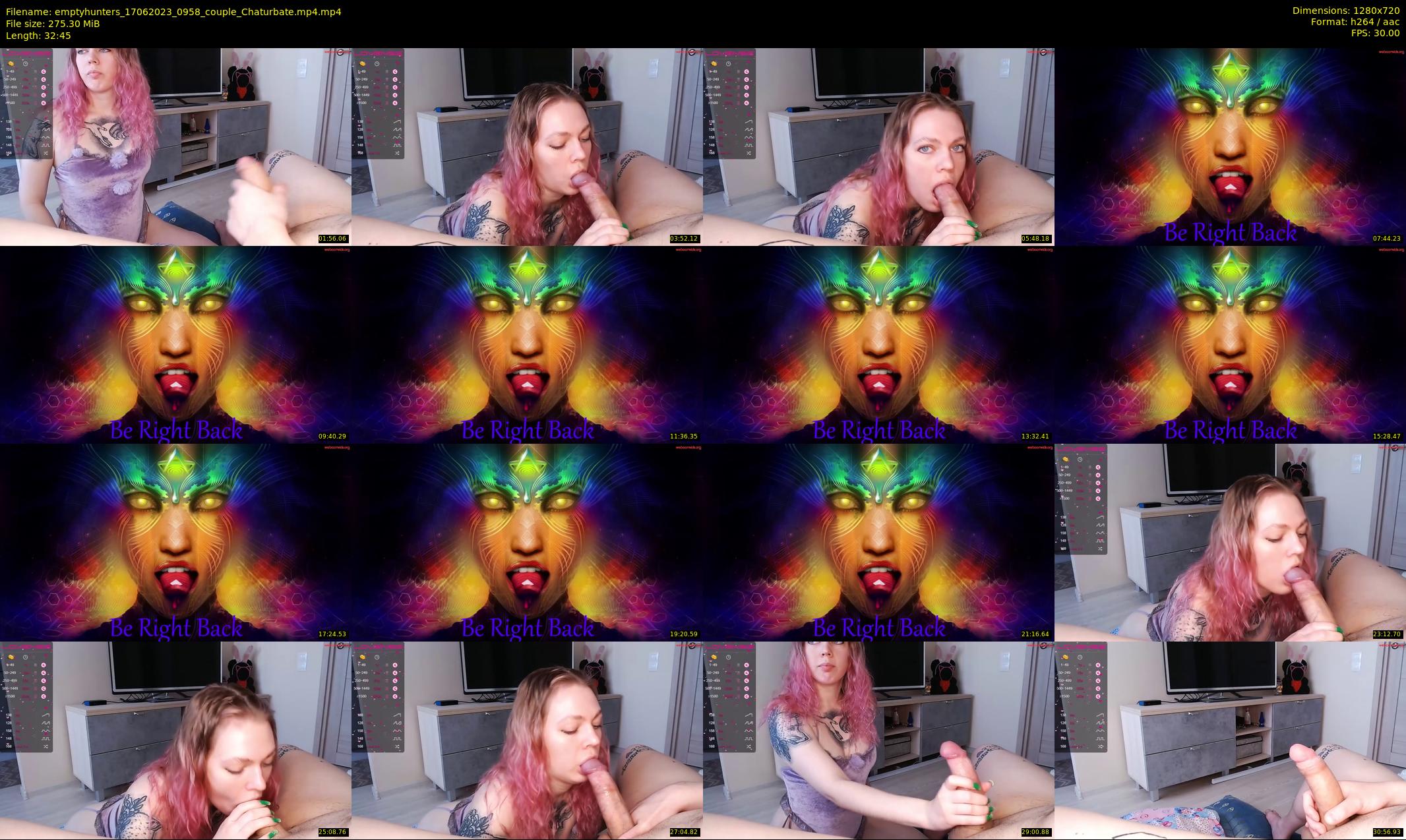 emptyhunters — 33 minute Chaturbate couple cam show recording, 720p, Jun 17, 2023