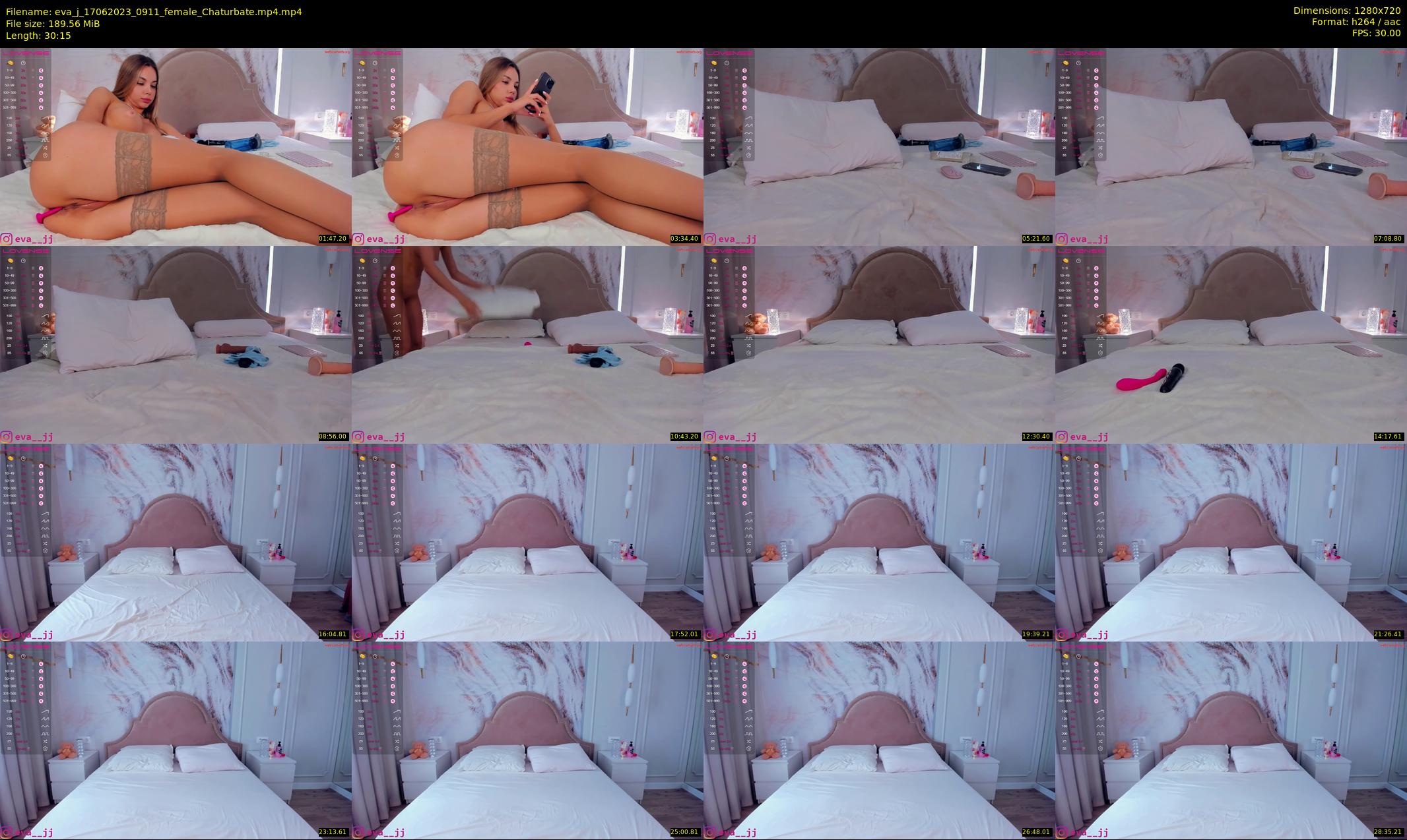 eva_j — 31 minute Chaturbate female cam show recording, 720p, Jun 17, 2023