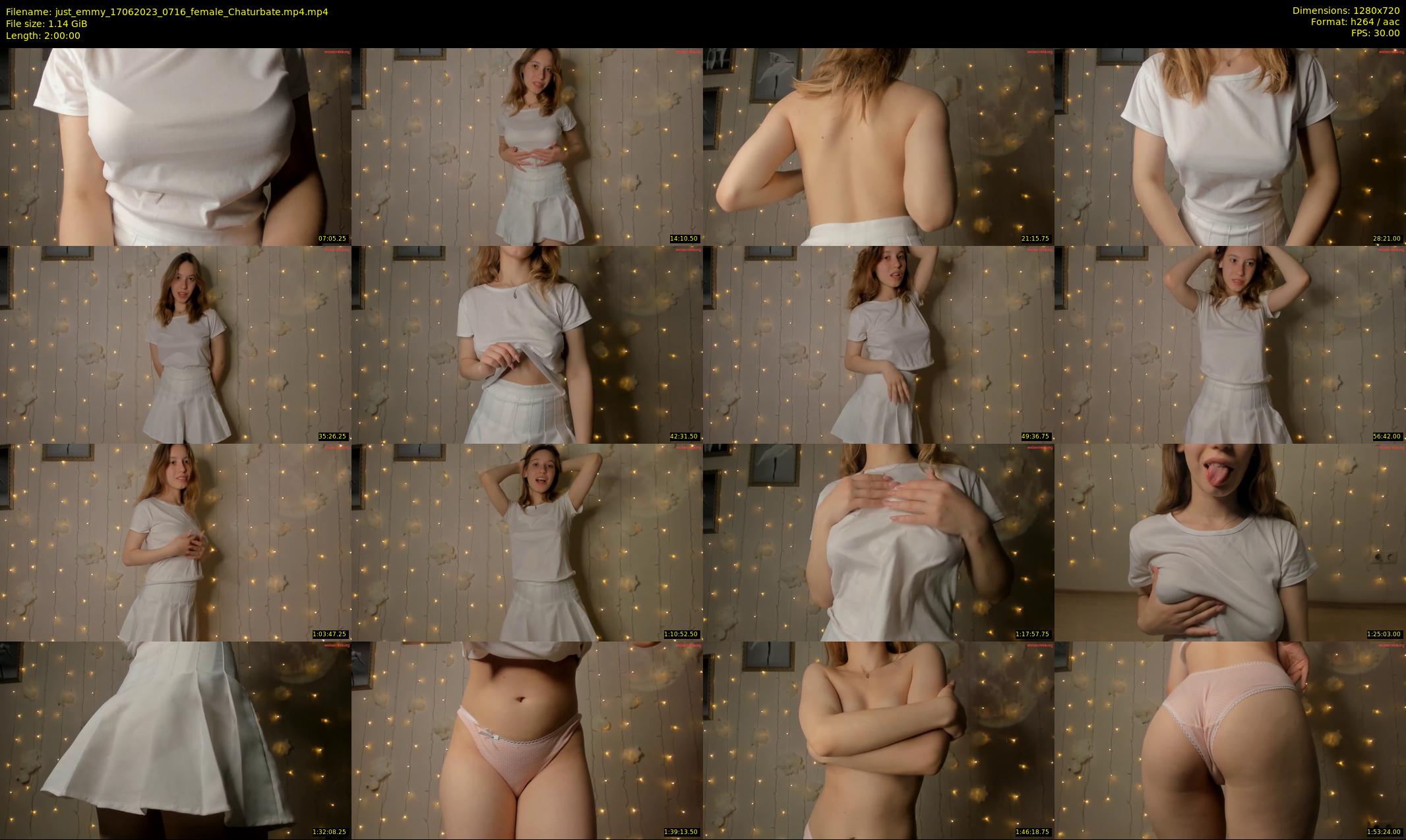 just_emmy — 120 minute Chaturbate female cam show recording, 720p, Jun 17, 2023