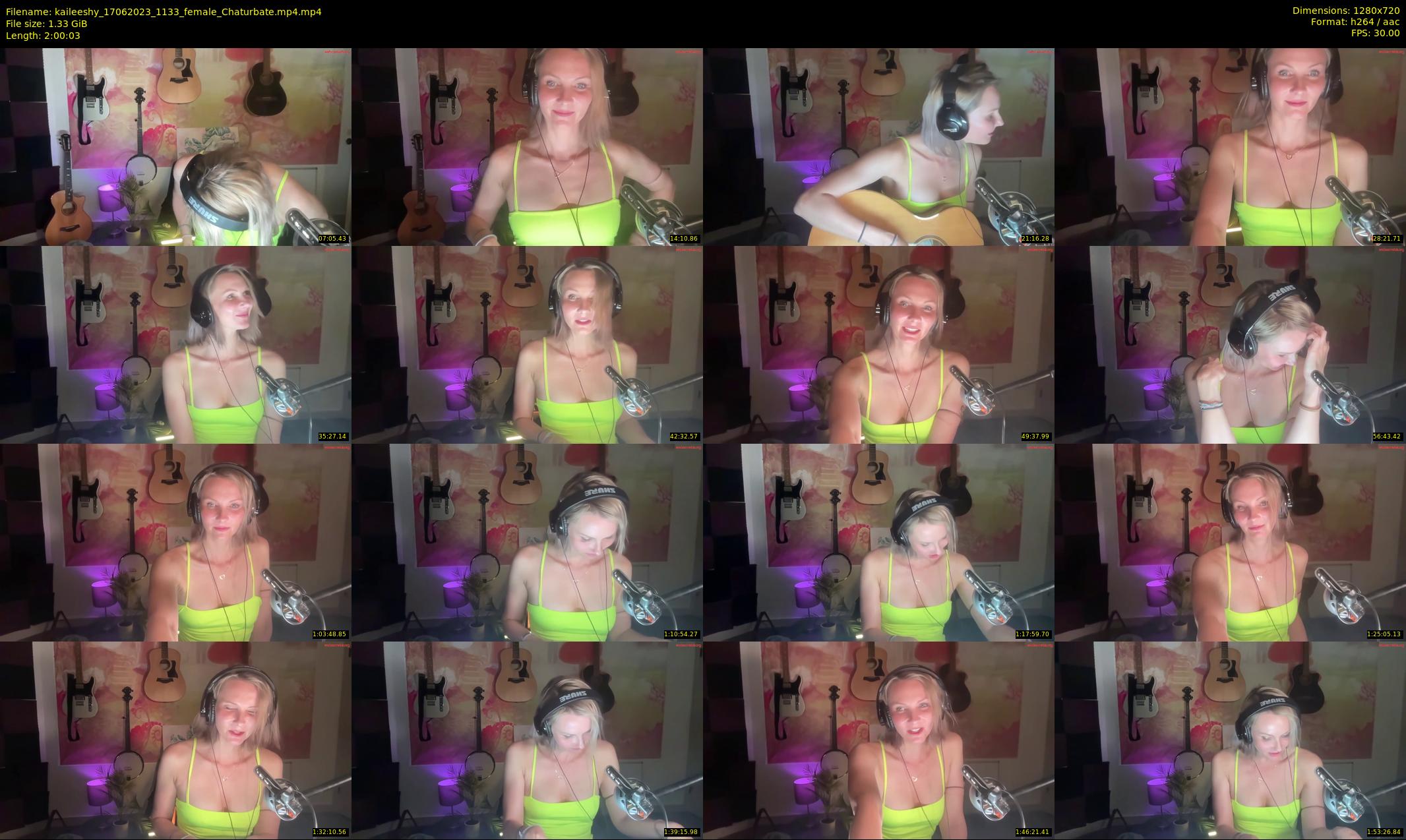 kaileeshy — 121 minute Chaturbate female cam show recording, 720p, Jun 17, 2023