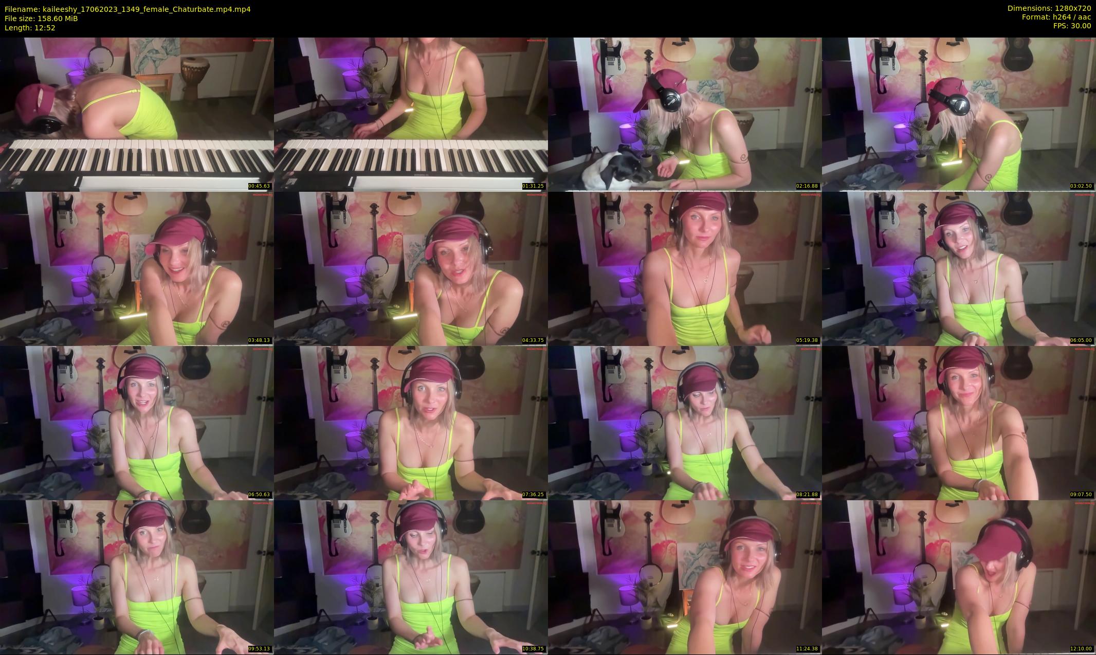 kaileeshy — 13 minute Chaturbate female cam show recording, 720p, Jun 17, 2023