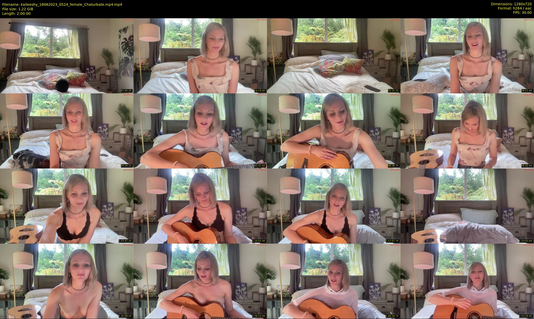 kaileeshy — 120 minute Chaturbate female cam show recording, 720p, Jun 18, 2023