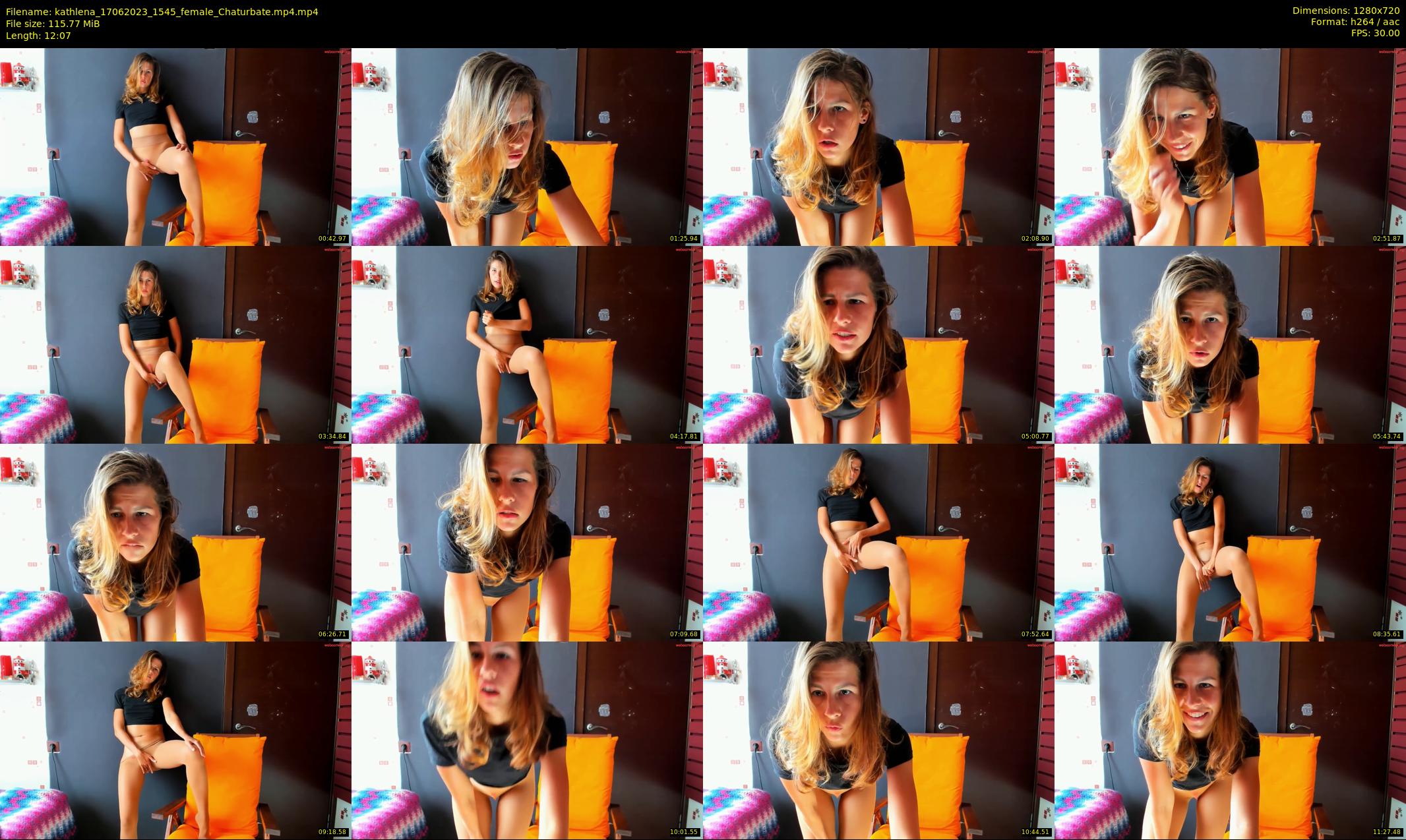 kathlena — 13 minute Chaturbate female cam show recording, 720p, Jun 17, 2023