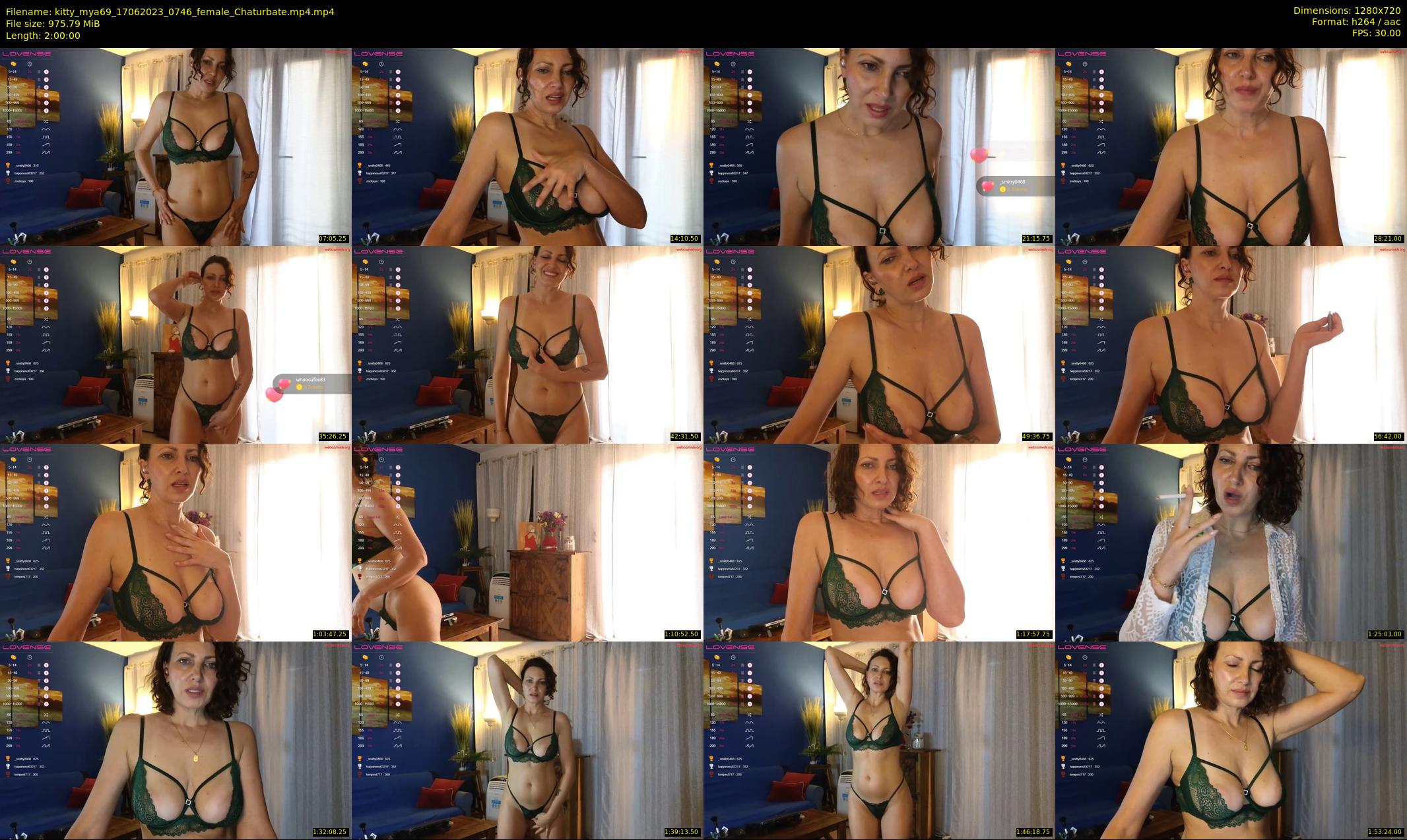 kitty_mya69 — 120 minute Chaturbate female cam show recording, 720p, Jun 17, 2023