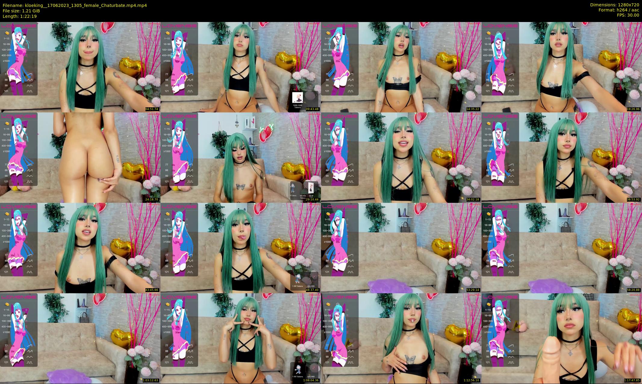 kloeking_ — 83 minute Chaturbate female cam show recording, 720p, Jun 17, 2023