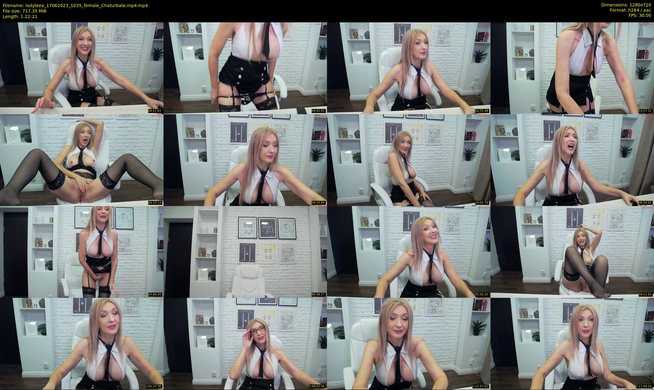 ladyleea — 83 minute Chaturbate female cam show recording, 720p, Jun 17, 2023