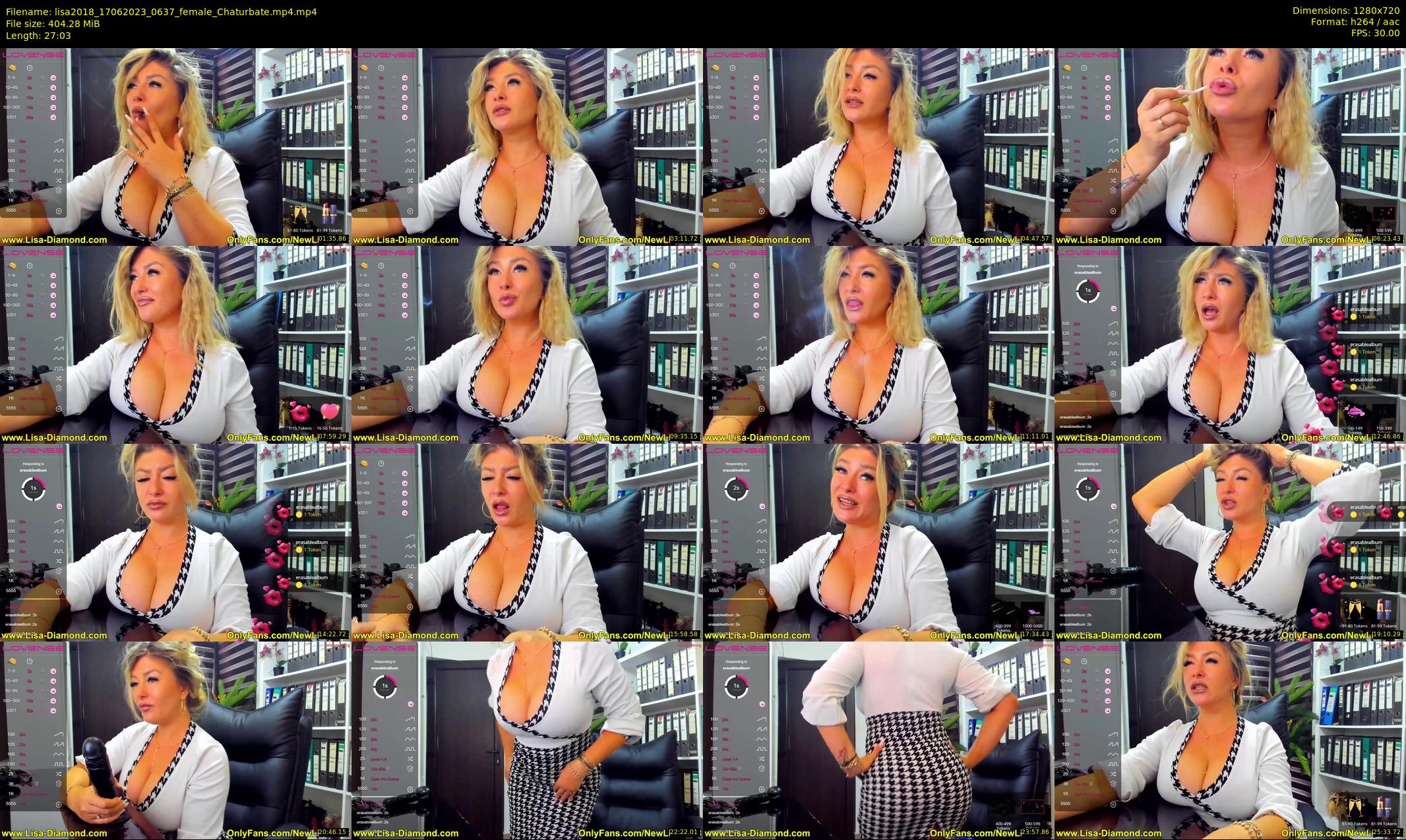 lisa2018 — 28 minute Chaturbate female cam show recording, 720p, Jun 17, 2023