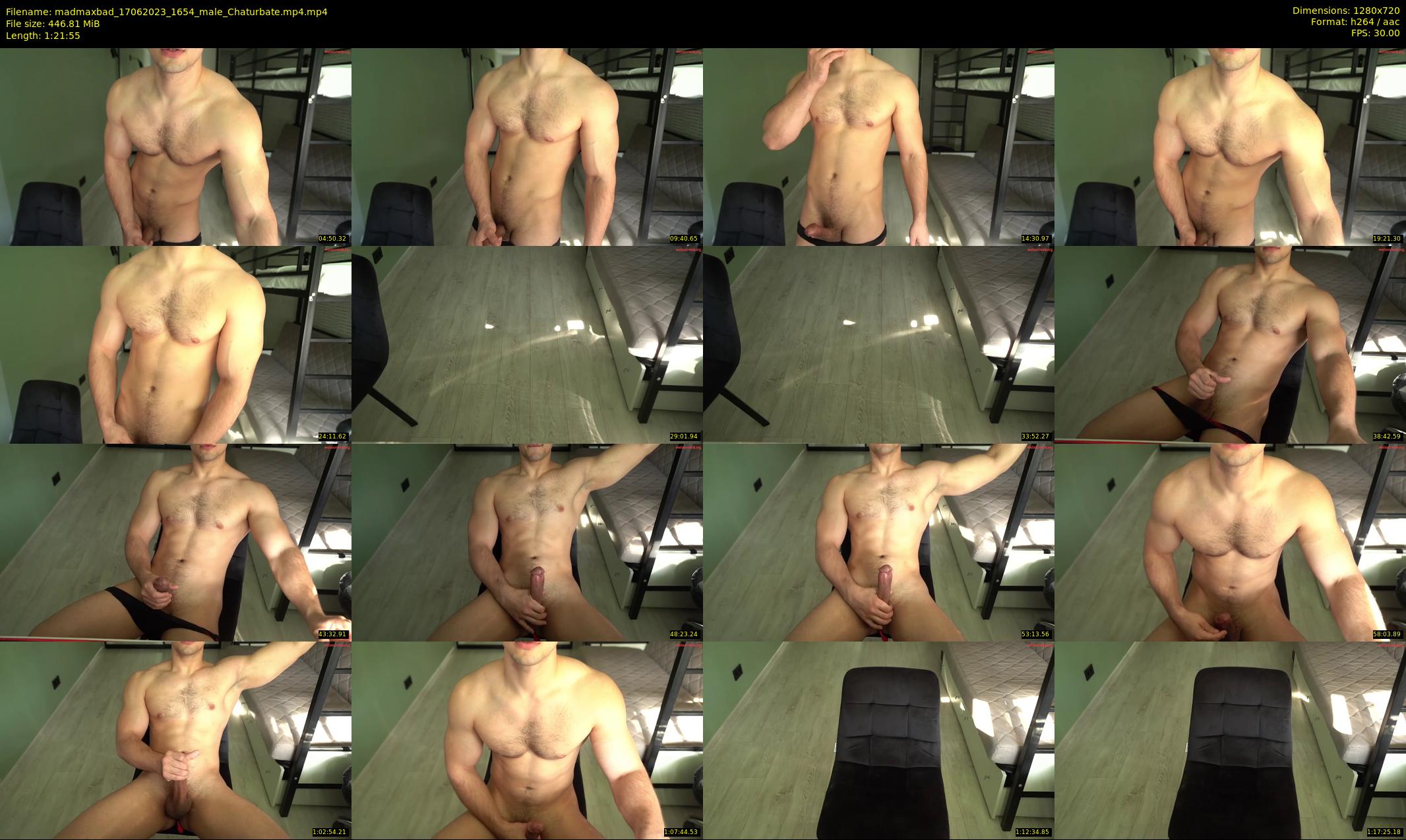 madmaxbad — 82 minute Chaturbate male cam show recording, 720p, Jun 17, 2023