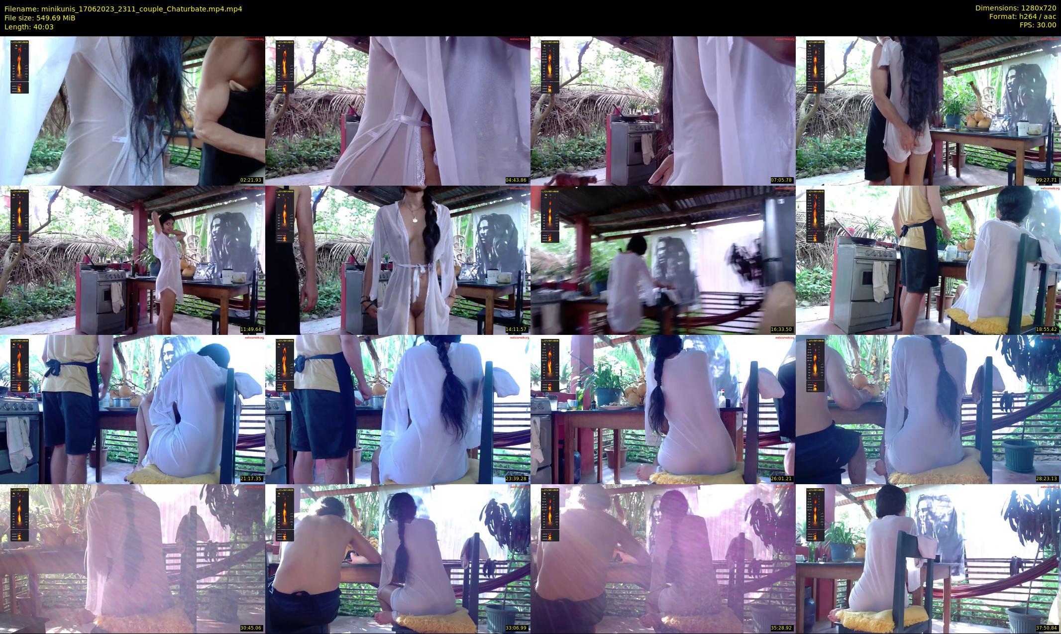 minikunis — 41 minute Chaturbate couple cam show recording, 720p, Jun 17, 2023