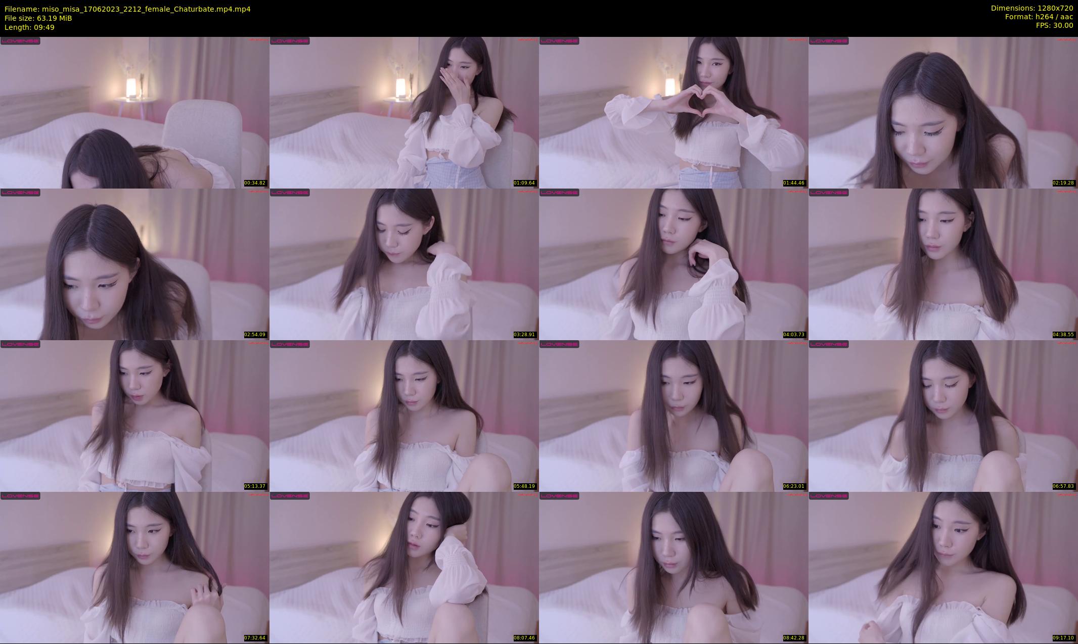miso_misa — 10 minute Chaturbate female cam show recording, 720p, Jun 17, 2023