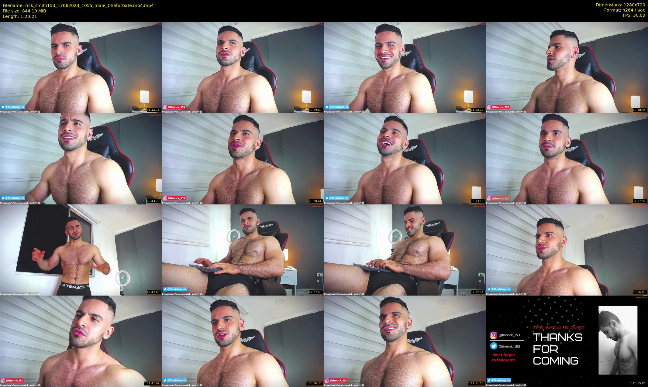 rick_smith153 — 81 minute Chaturbate male cam show recording, 720p, Jun 17, 2023