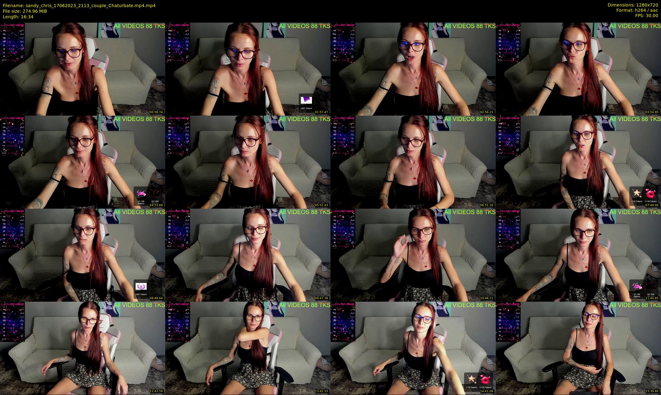 sandy_chris — 17 minute Chaturbate couple cam show recording, 720p, Jun 17, 2023
