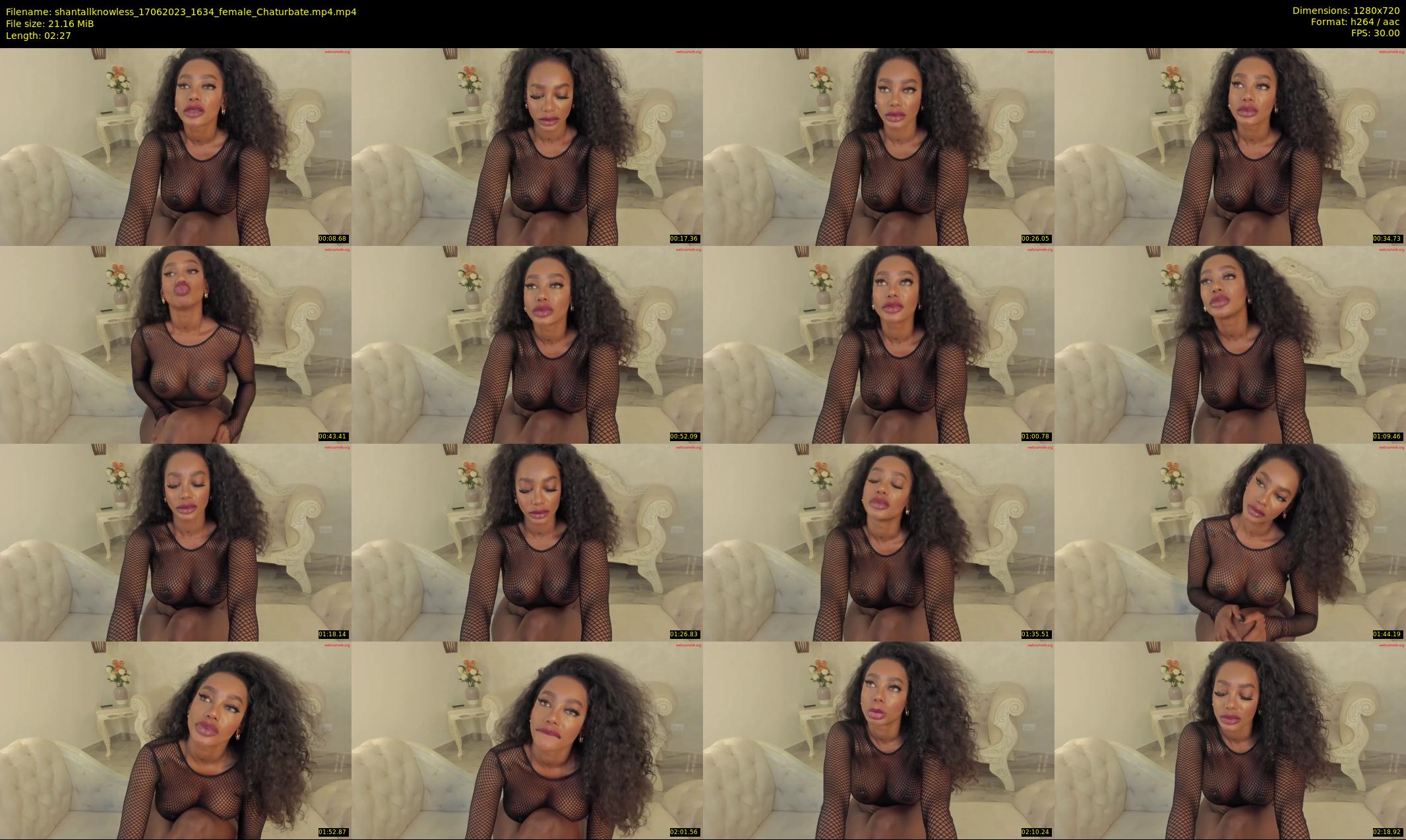 shantallknowless — 3 minute Chaturbate female cam show recording, 720p, Jun 17, 2023
