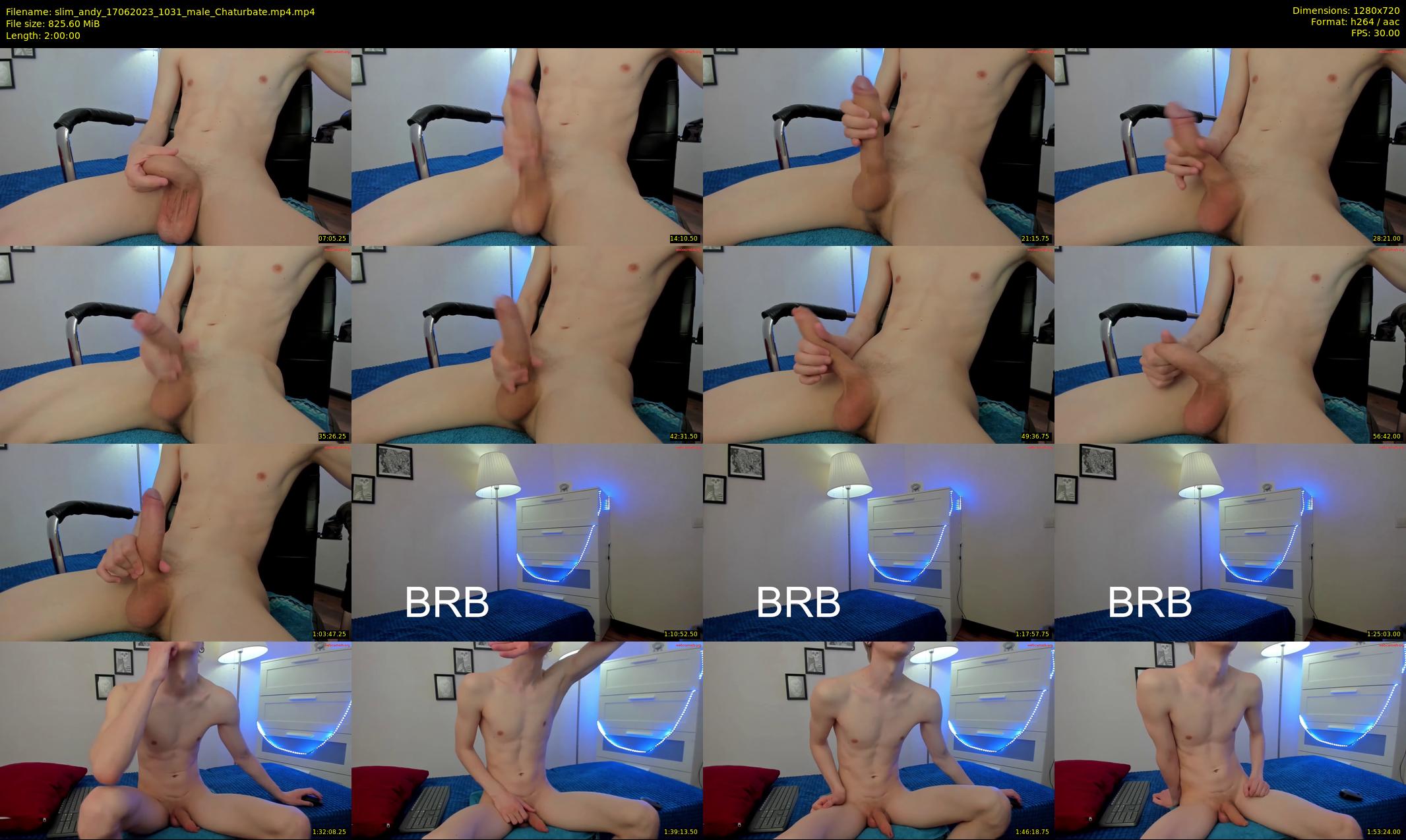 slim_andy — 120 minute Chaturbate male cam show recording, 720p, Jun 17, 2023