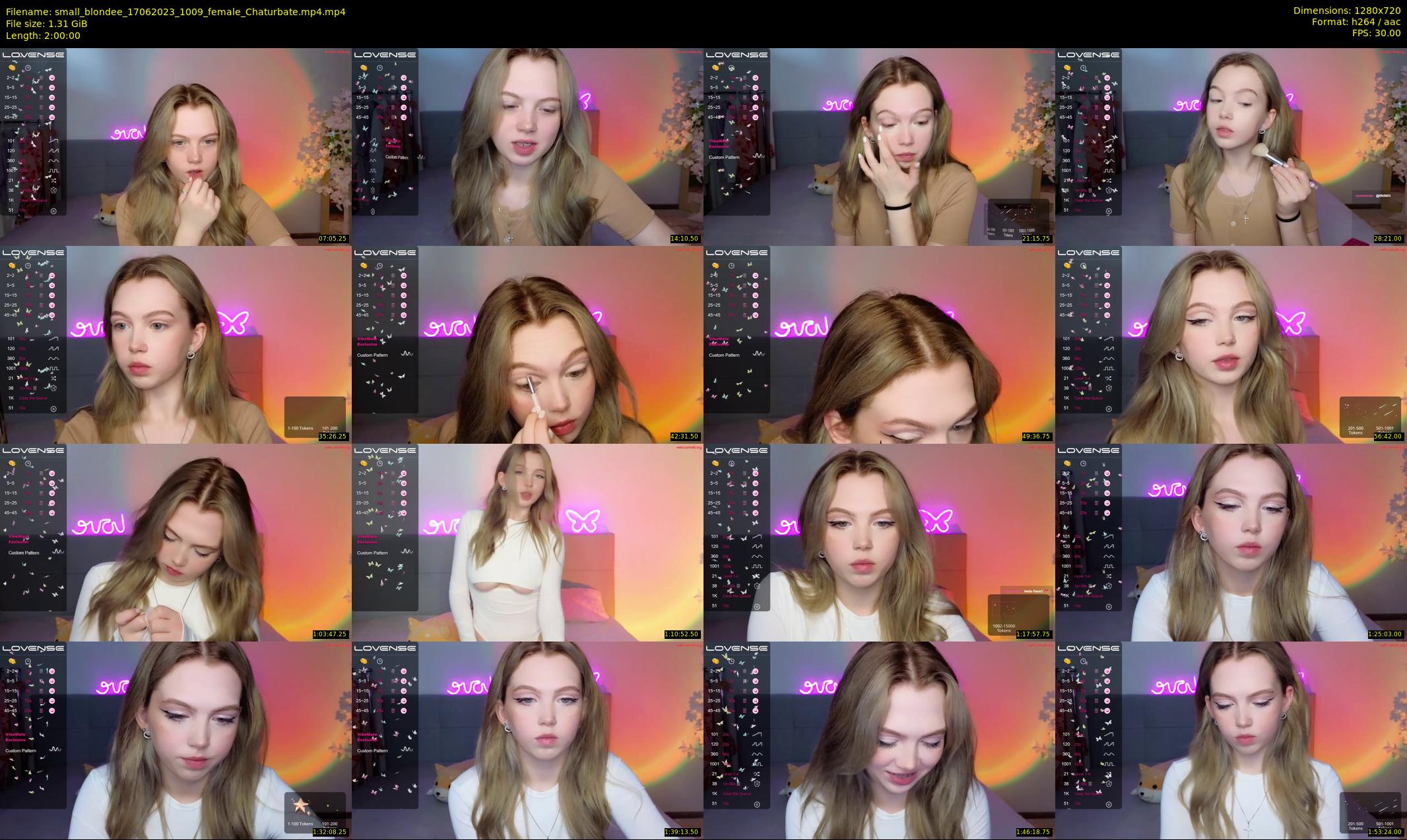 small_blondee — 120 minute Chaturbate female cam show recording, 720p, Jun 17, 2023