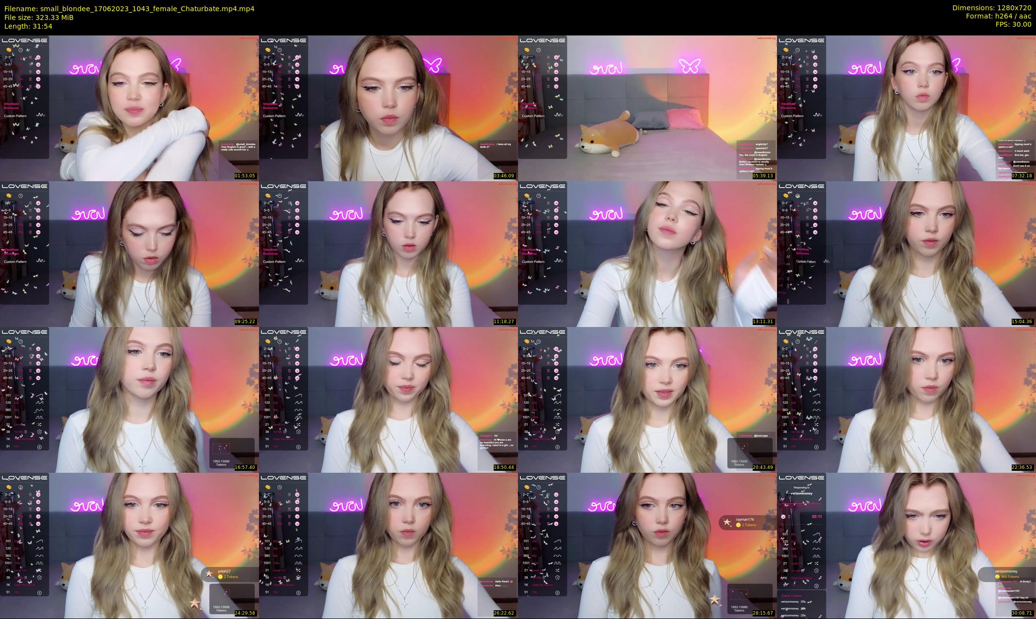 small_blondee — 32 minute Chaturbate female cam show recording, 720p, Jun 17, 2023