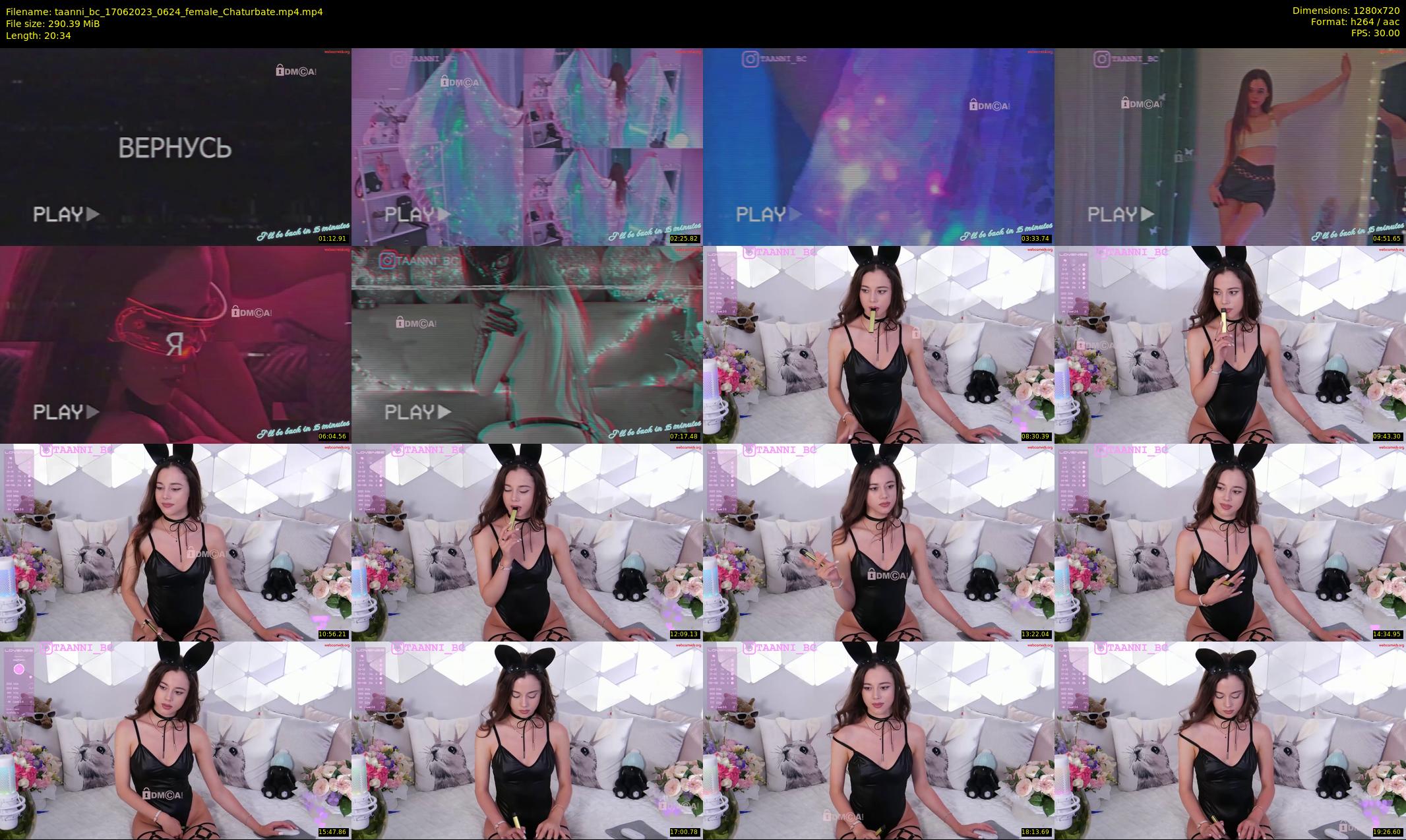 taanni_bc — 21 minute Chaturbate female cam show recording, 720p, Jun 17, 2023
