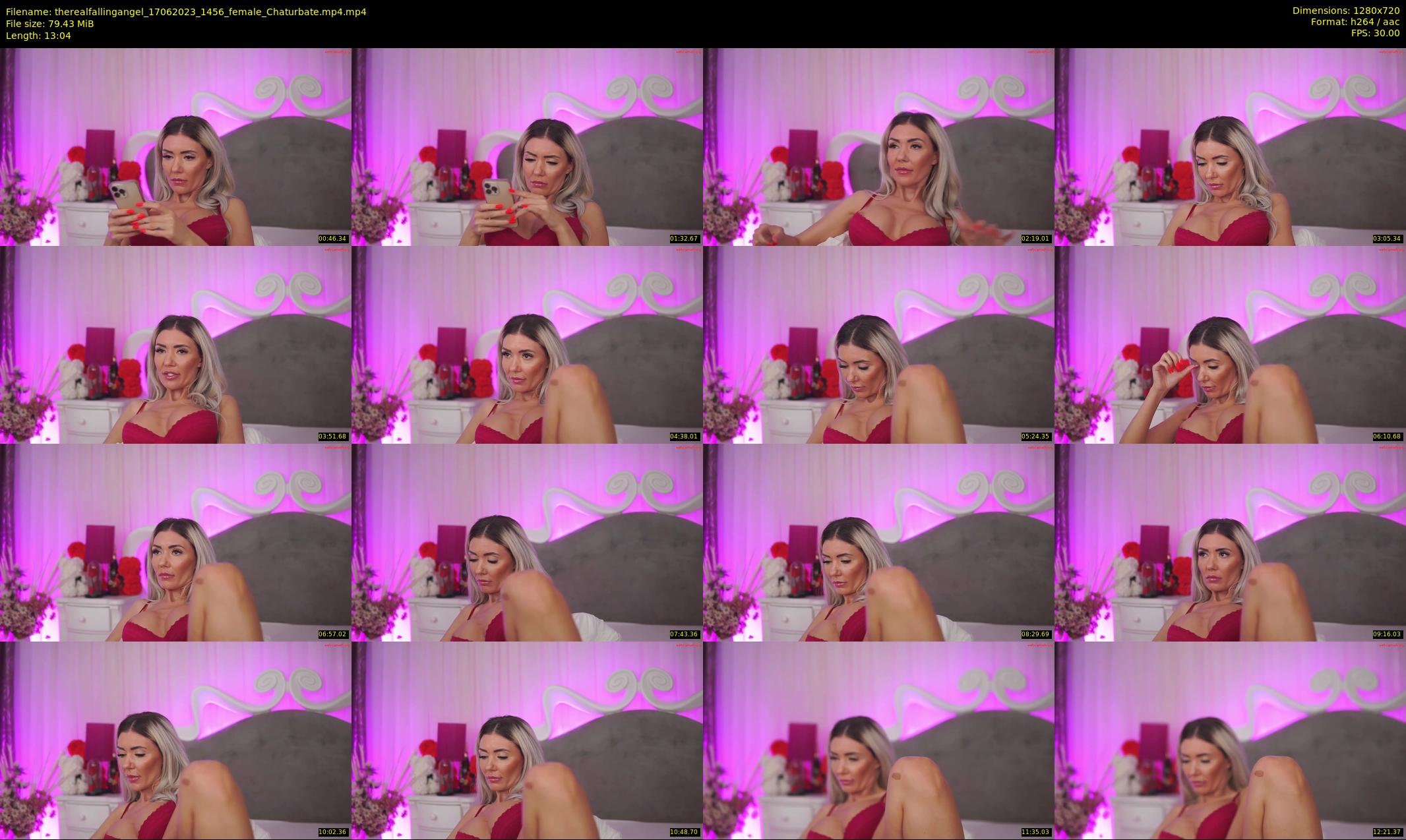 therealfallingangel — 14 minute Chaturbate female cam show recording, 720p, Jun 17, 2023