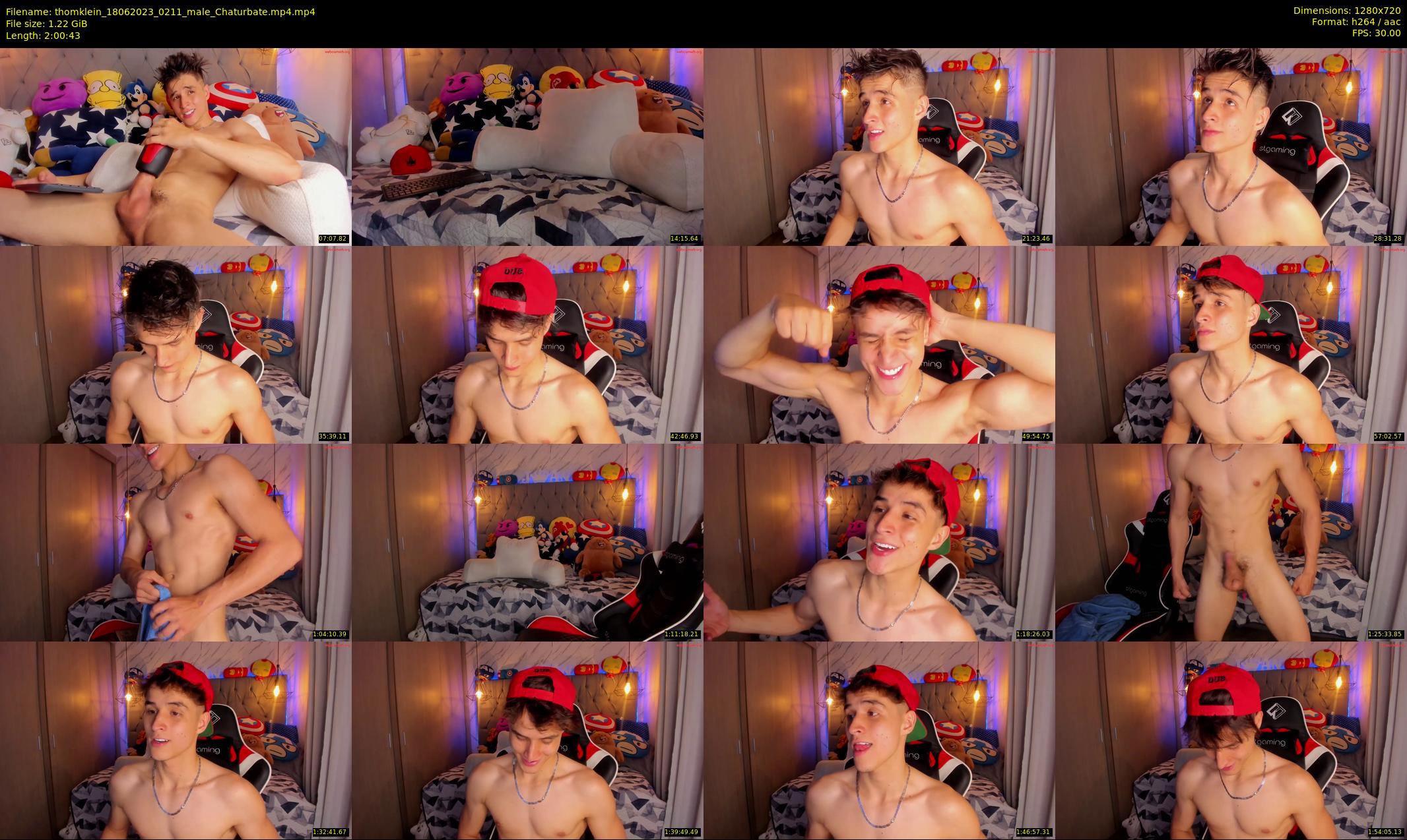 thomklein — 121 minute Chaturbate male cam show recording, 720p, Jun 18, 2023