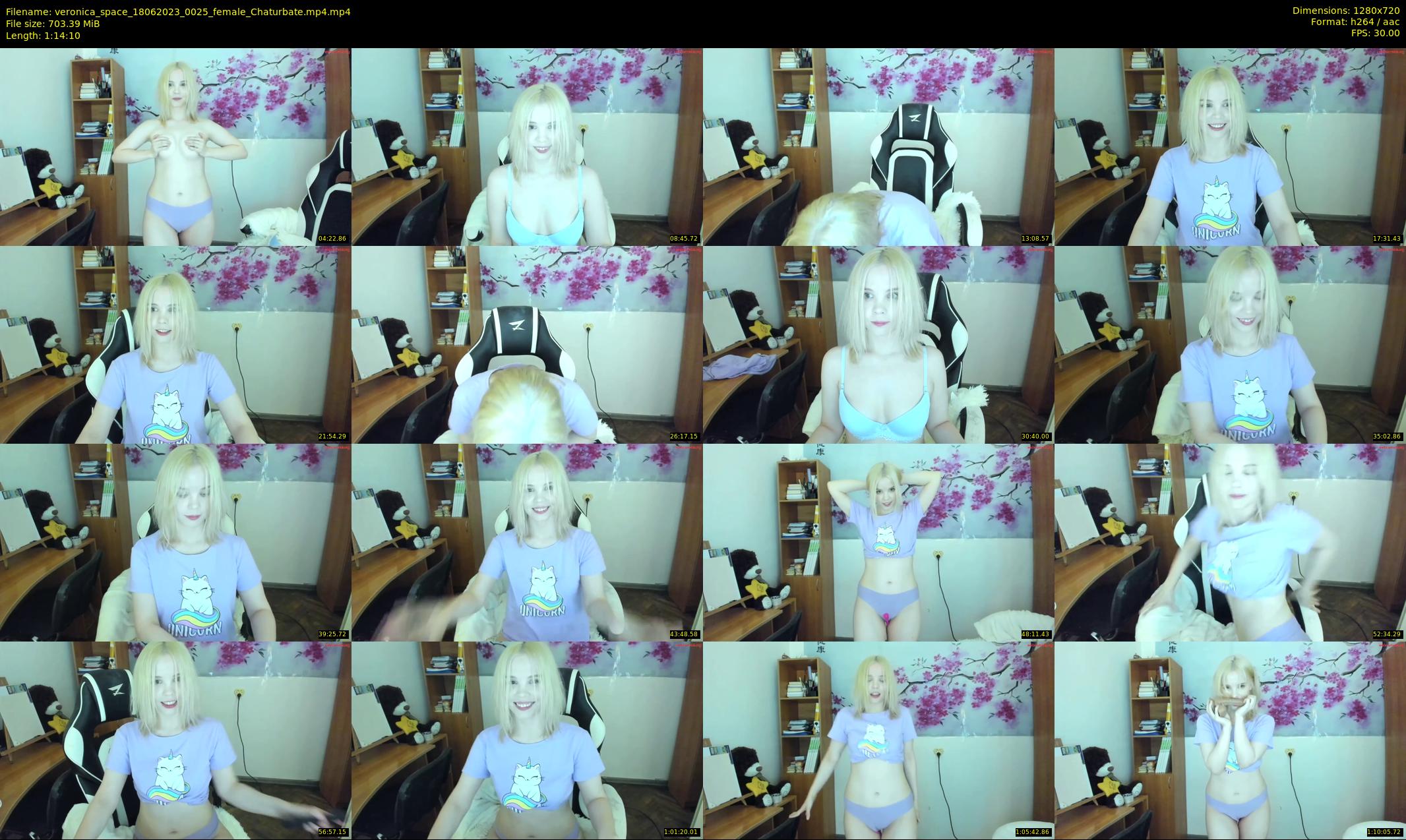 veronica_space — 75 minute Chaturbate female cam show recording, 720p, Jun 18, 2023