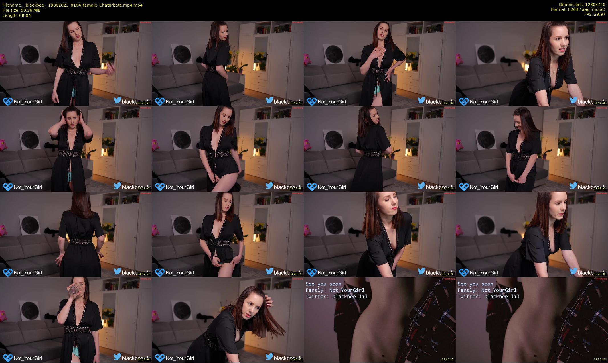 _blackbee_ — 9 minute Chaturbate female cam show recording, 720p, Jun 19, 2023