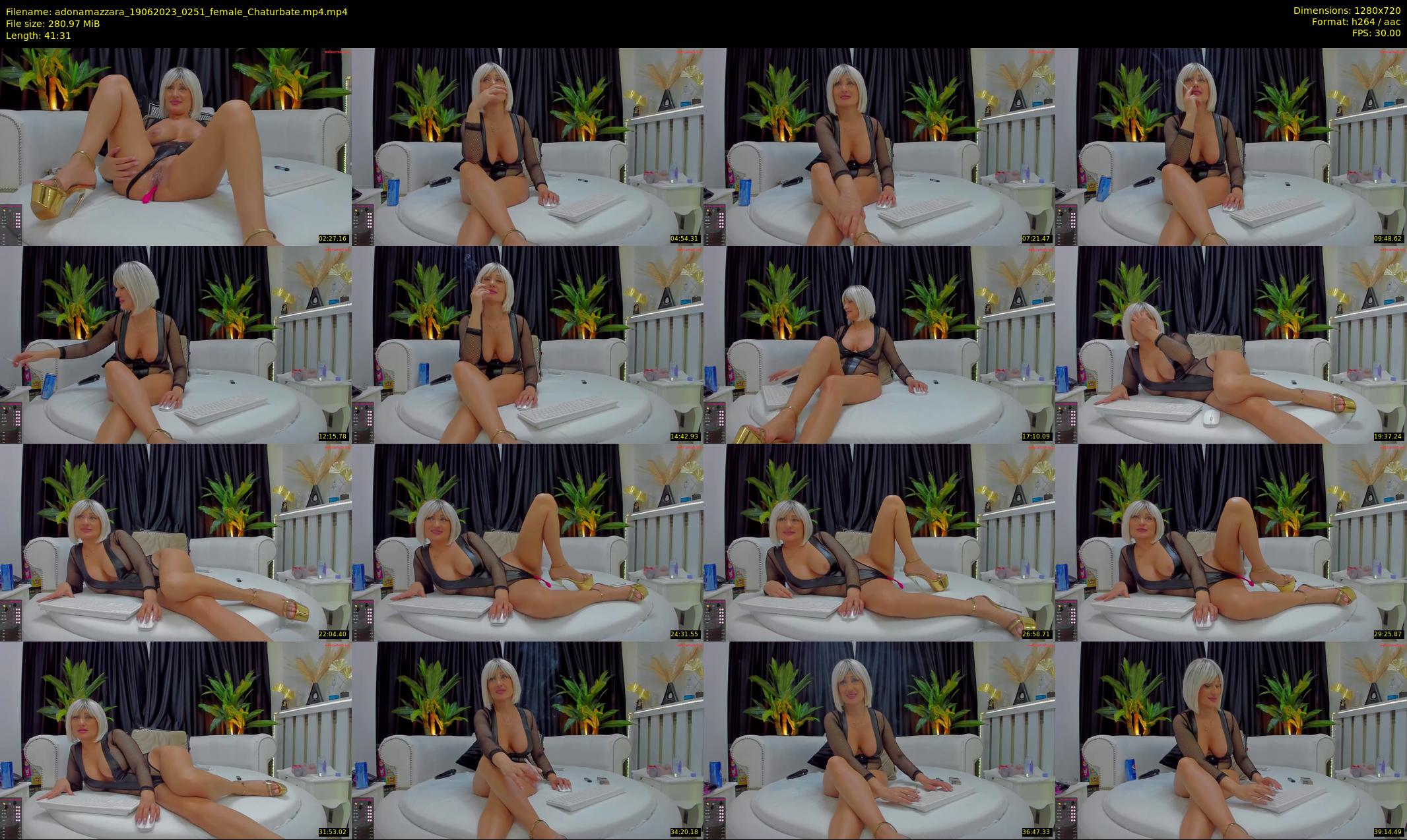 adonamazzara — 42 minute Chaturbate female cam show recording, 720p, Jun 19, 2023