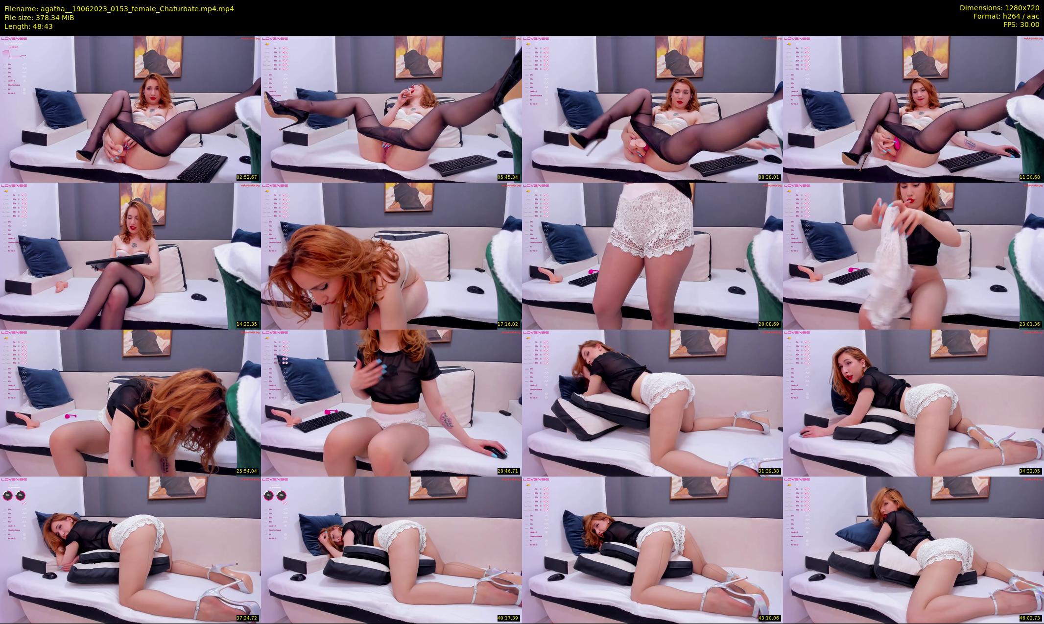 agatha_ — 49 minute Chaturbate female cam show recording, 720p, Jun 19, 2023