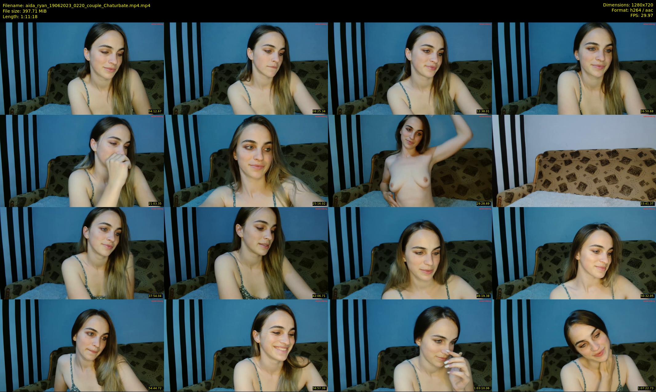 aida_ryan — 72 minute Chaturbate couple cam show recording, 720p, Jun 19, 2023