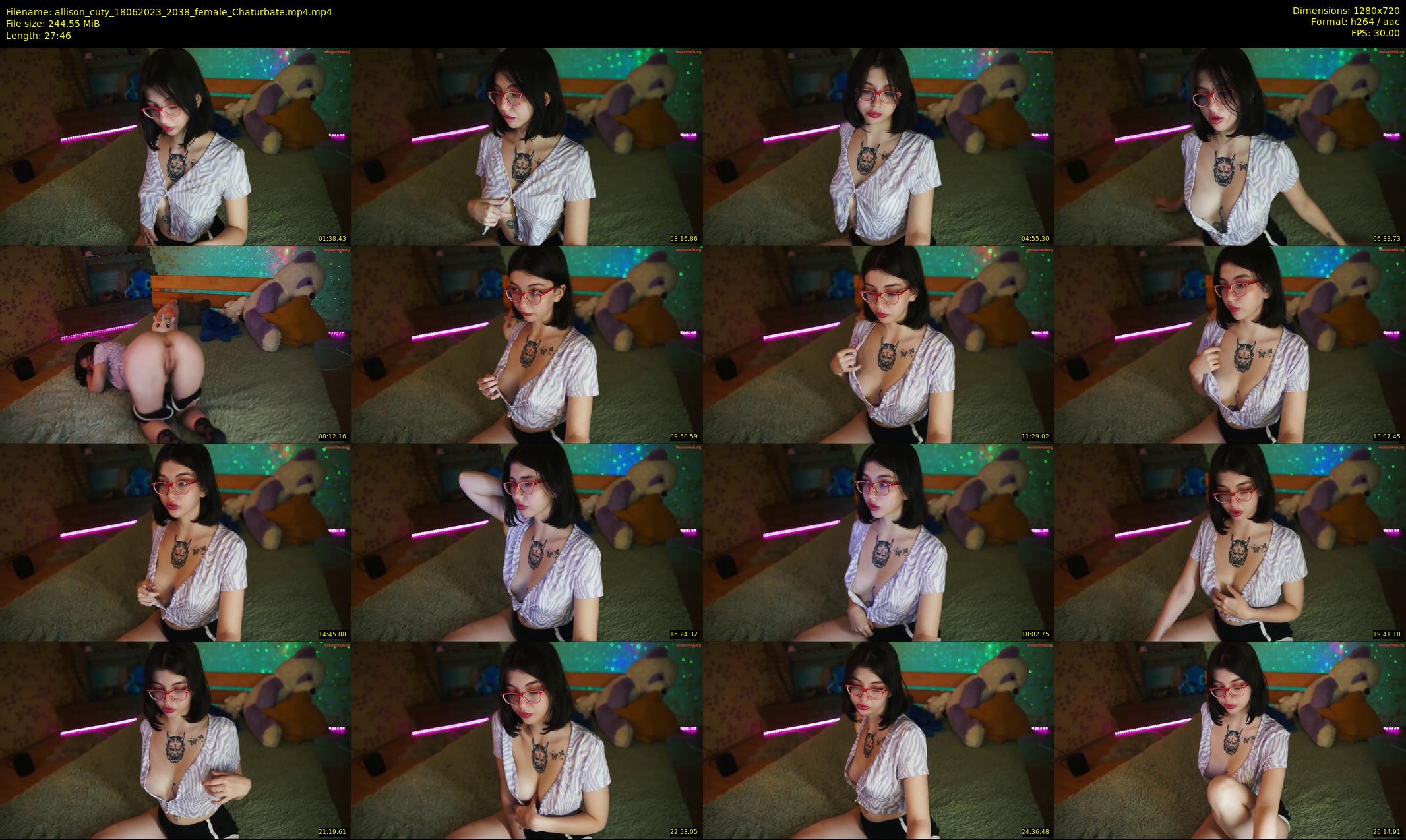 allison_cuty — 28 minute Chaturbate female cam show recording, 720p, Jun 18, 2023