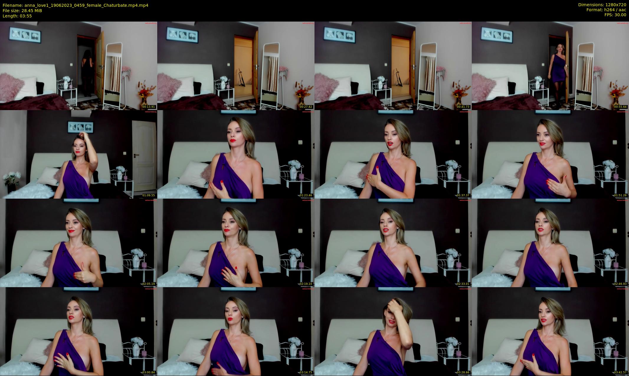 anna_love1 — 4 minute Chaturbate female cam show recording, 720p, Jun 19, 2023